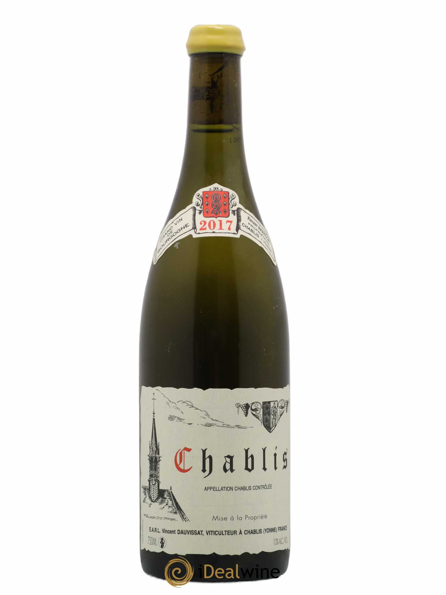 Chablis Vincent Dauvissat (Domaine) (sans prix de réserve) 2017 - Lot de 1 bouteille - 0