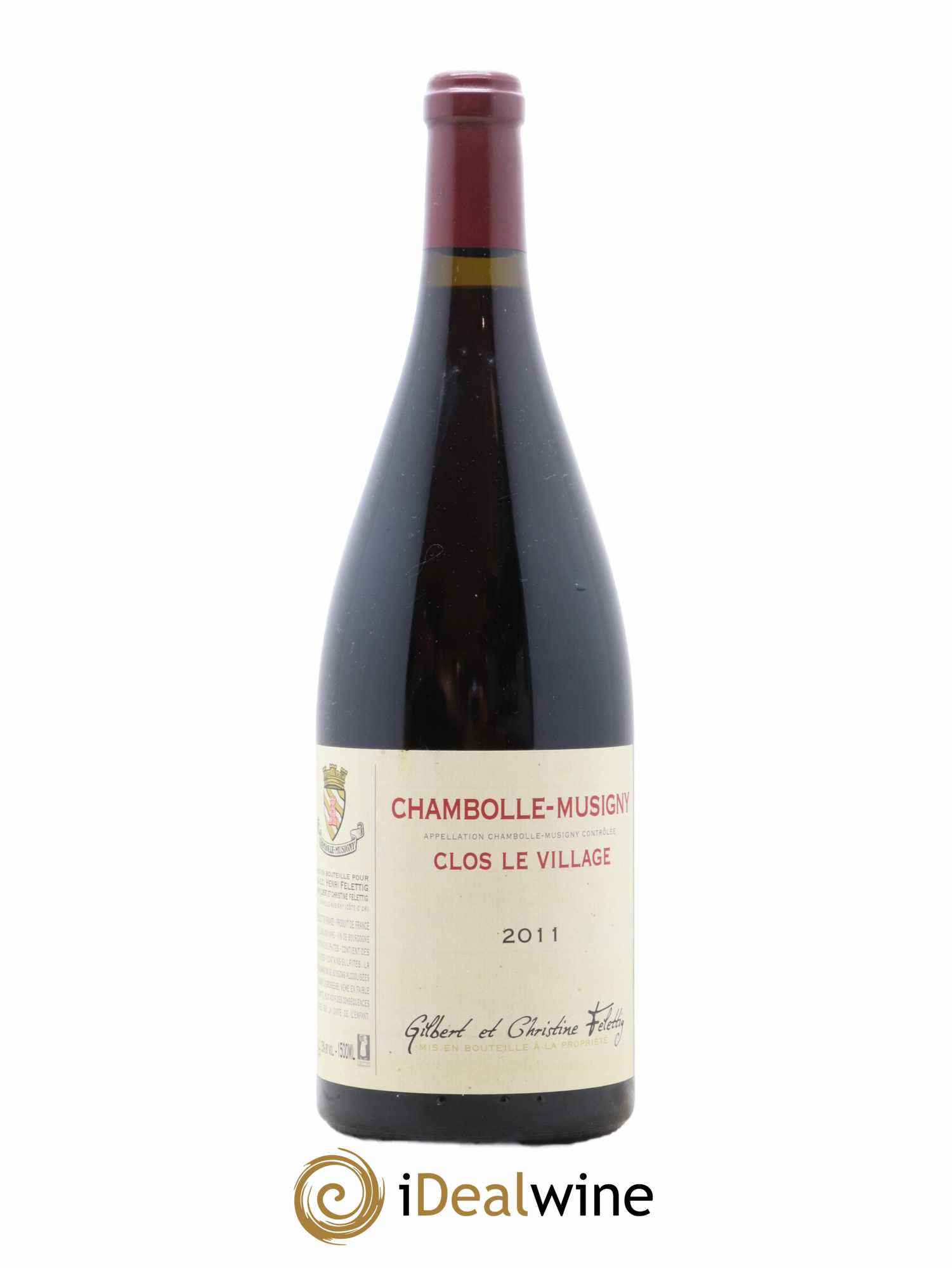 Chambolle-Musigny Clos le Village Felettig (Domaine) (sans prix de réserve) 2011 - Lot de 1 magnum - 0