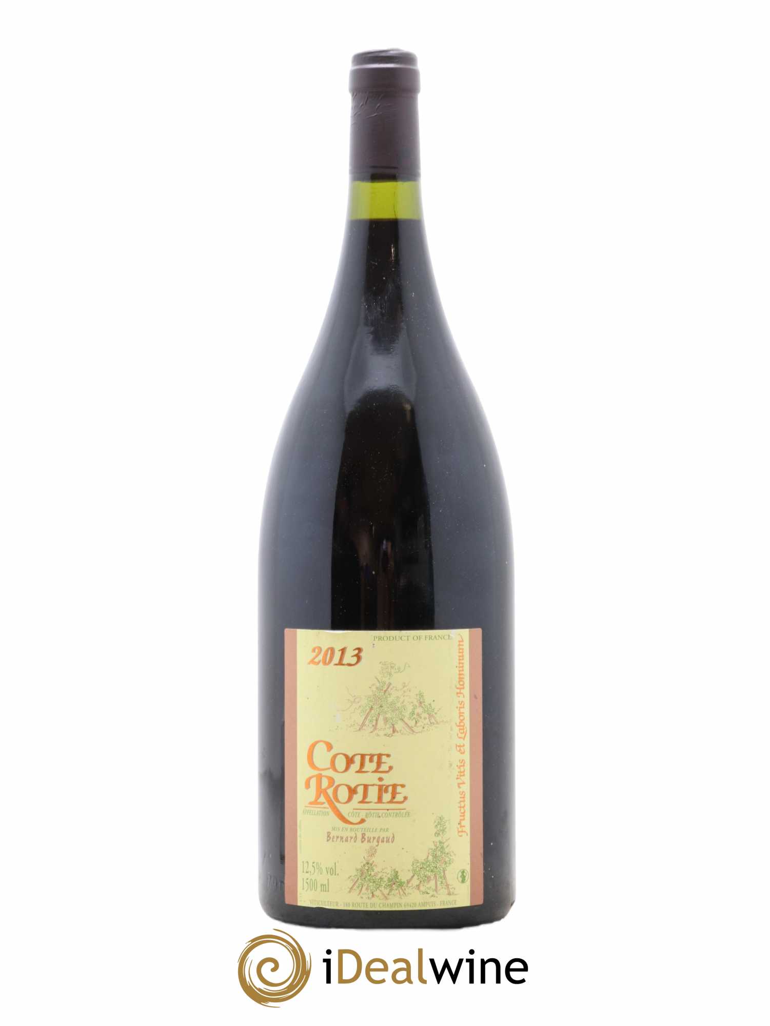 Côte-Rôtie Bernard Burgaud (sans prix de réserve) 2013 - Lot de 1 magnum - 0