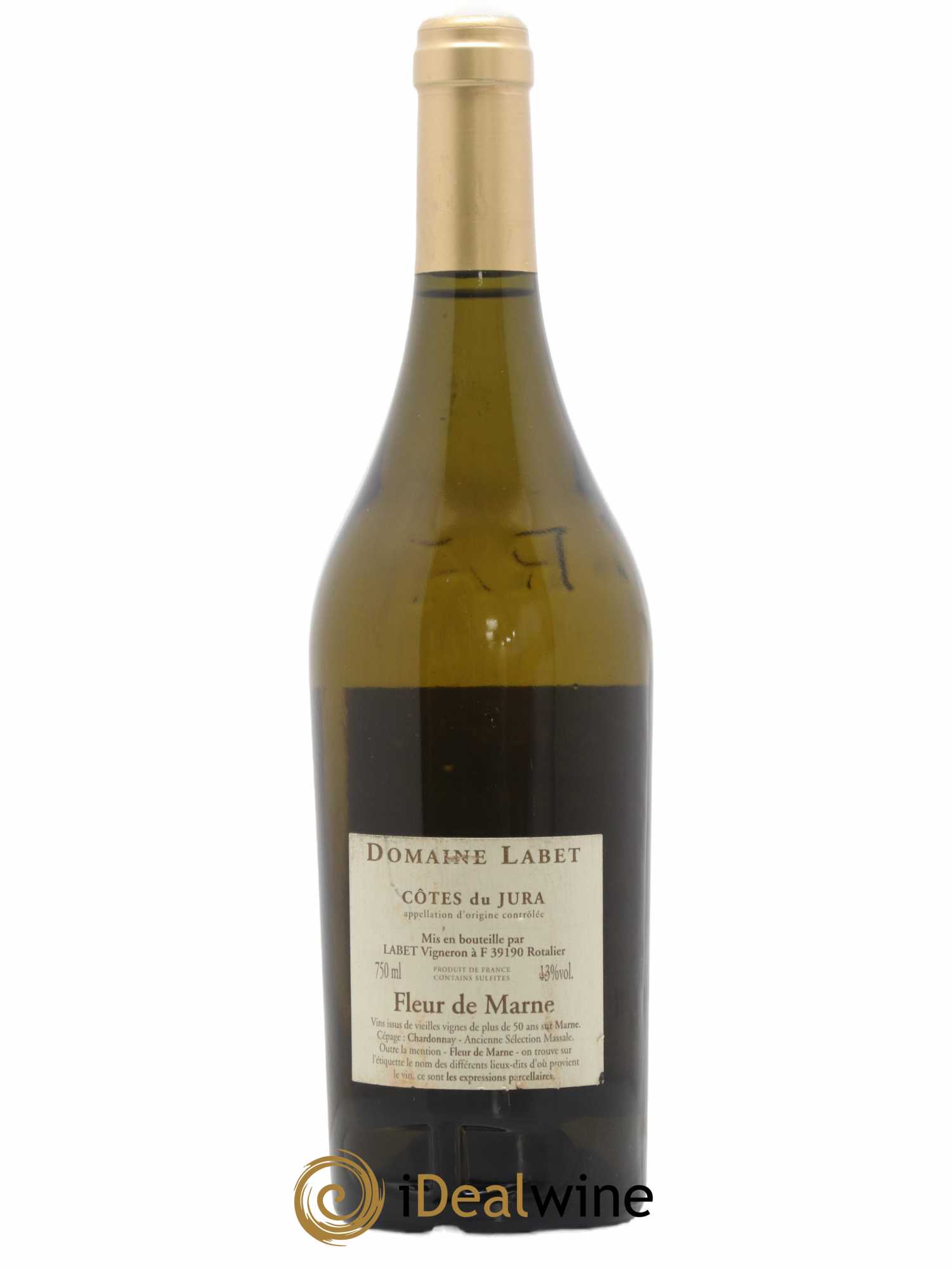 Côtes du Jura Fleur de Marne La Bardette Romain - Julien - Charline Labet  (senza prezzo di riserva) 2005 - Lotto di 1 bottiglia - 1