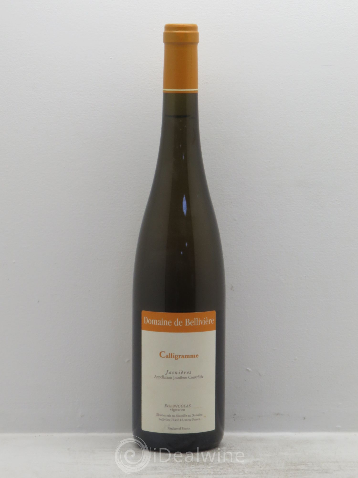 Jasnières Caligramme -Domaine de Bellivière 2009 - Posten von 1 Flasche - 0