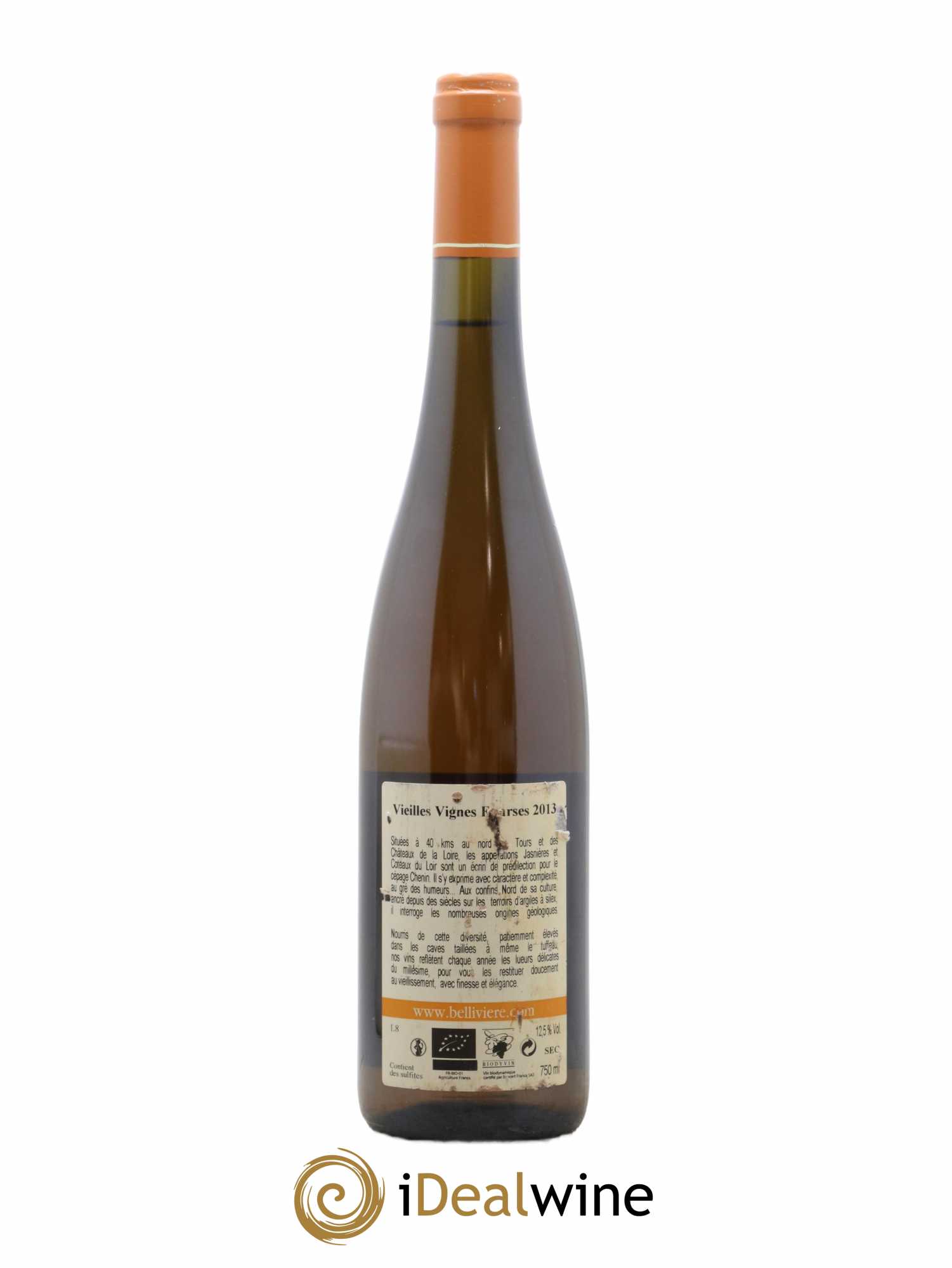 Coteaux du Loir Vieilles Vignes Eparses Domaine de Bellivière  (no reserve) 2013 - Lot of 1 bottle - 1