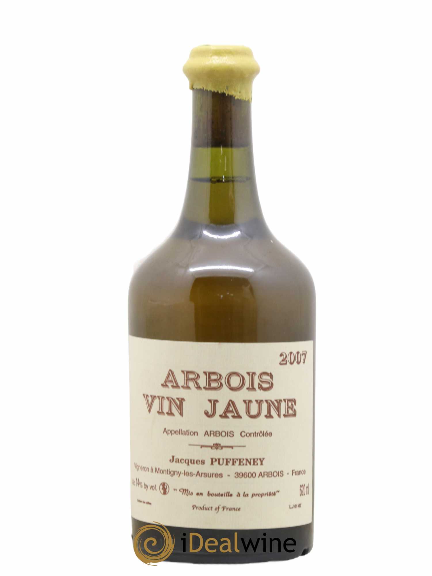 Arbois Vin Jaune Jacques Puffeney (sans prix de réserve) 2007 - Lot de 1 bouteille - 0