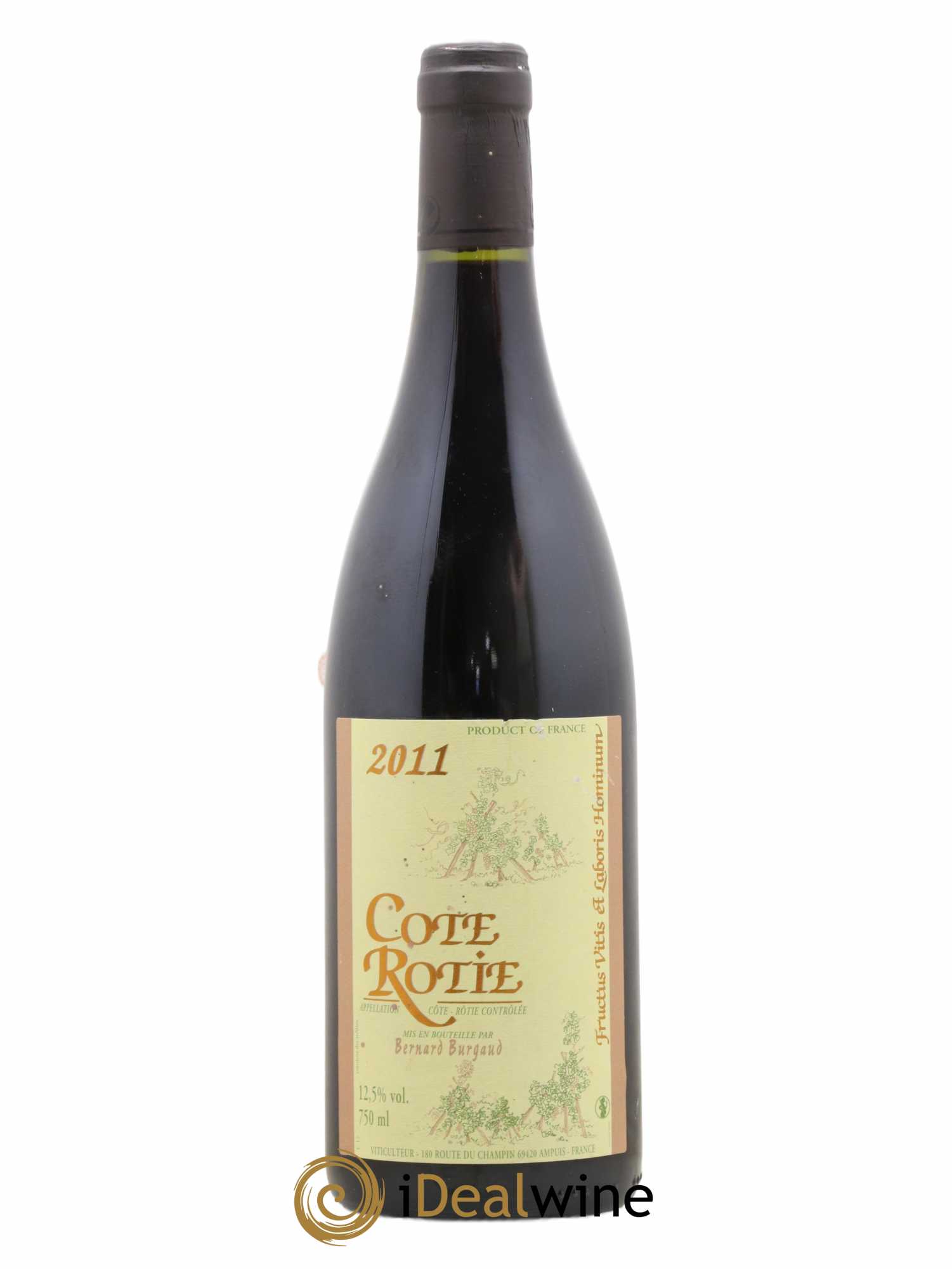 Côte-Rôtie Bernard Burgaud (sans prix de réserve) 2011 - Lot de 1 bouteille - 0