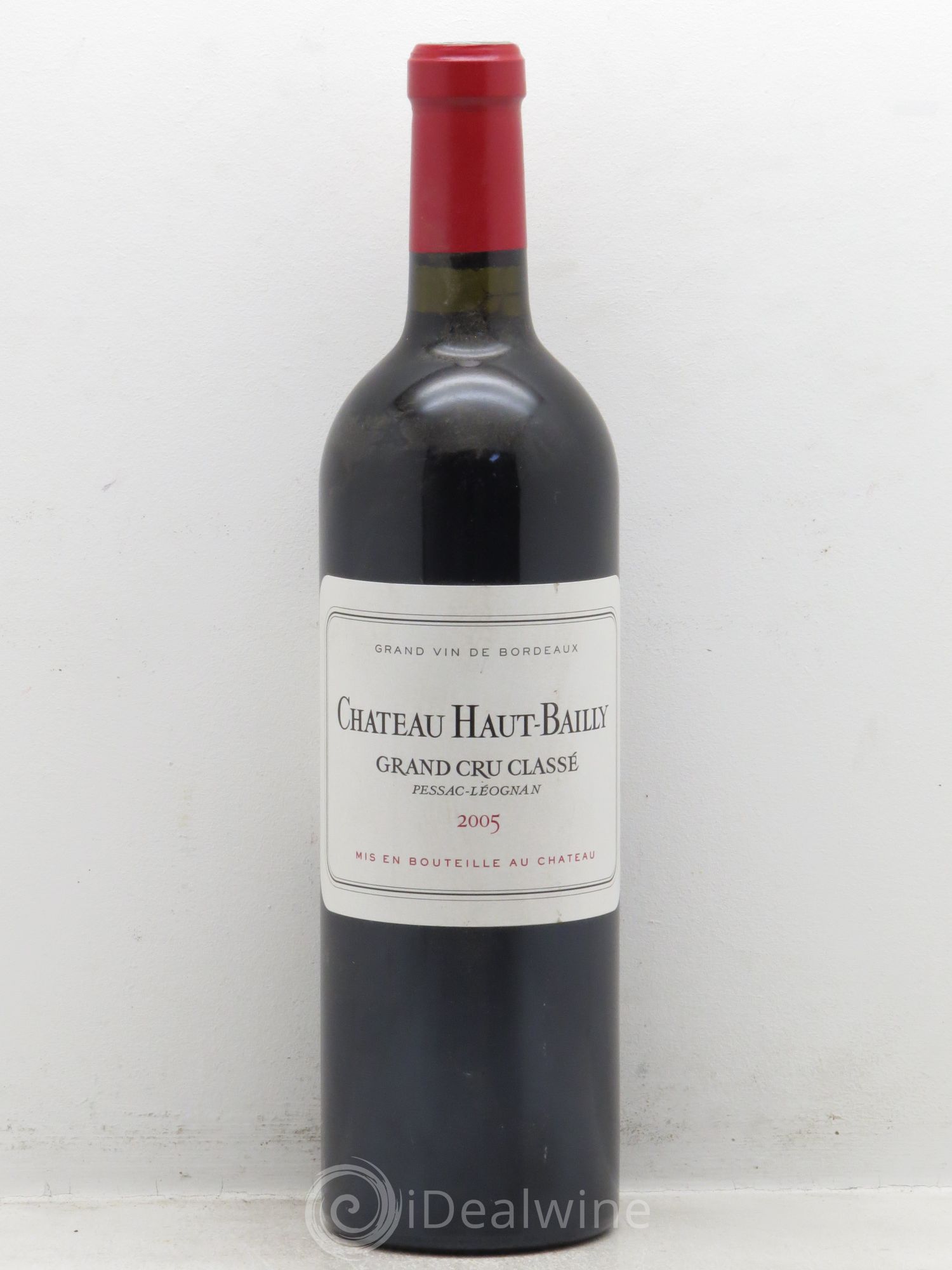 Château Haut-Bailly Cru Classé de Graves 2005 - Lot de 1 bouteille - 0