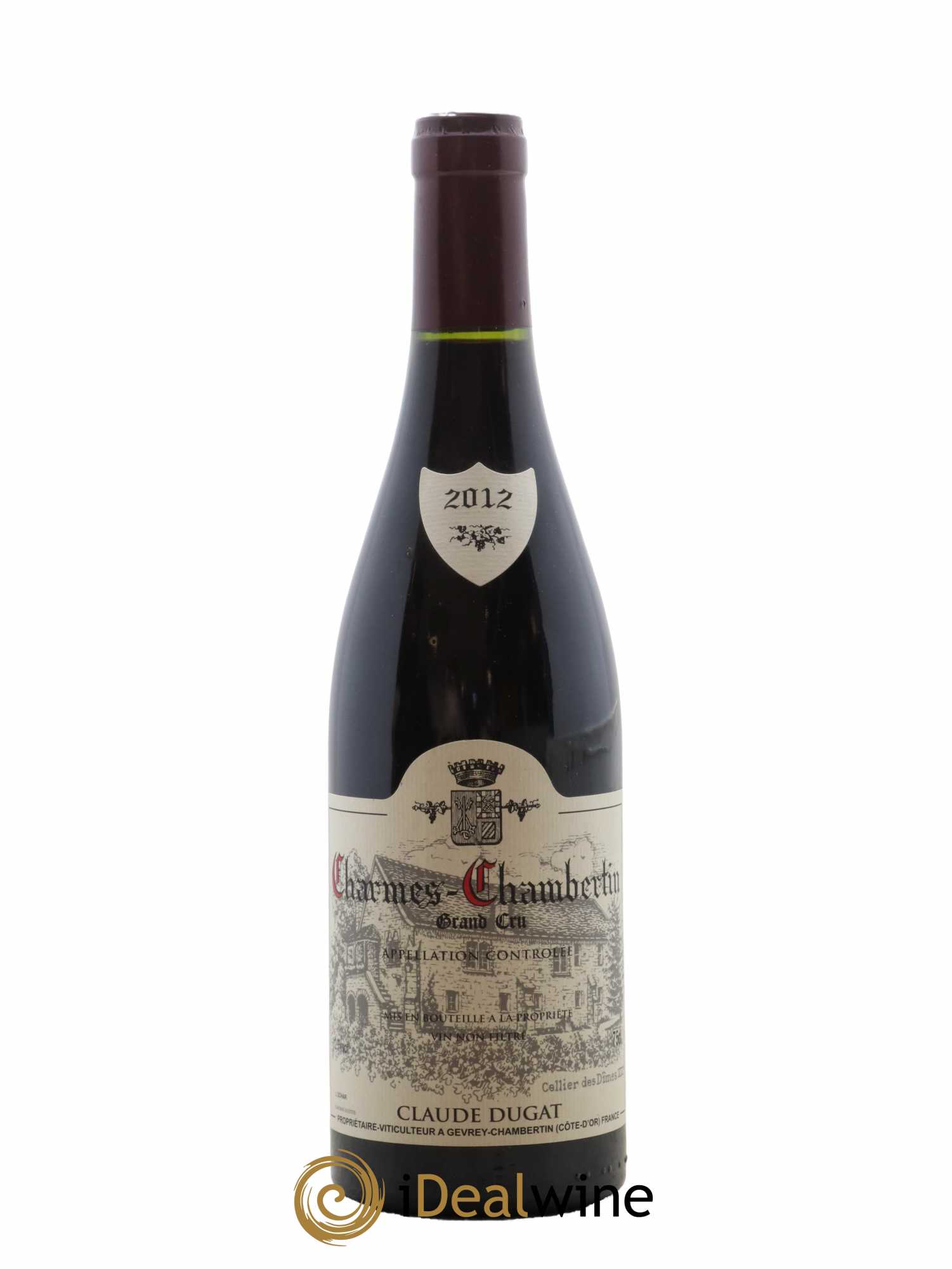 Charmes-Chambertin Grand Cru Claude Dugat 2012 - Lot of 1 bottle - 0