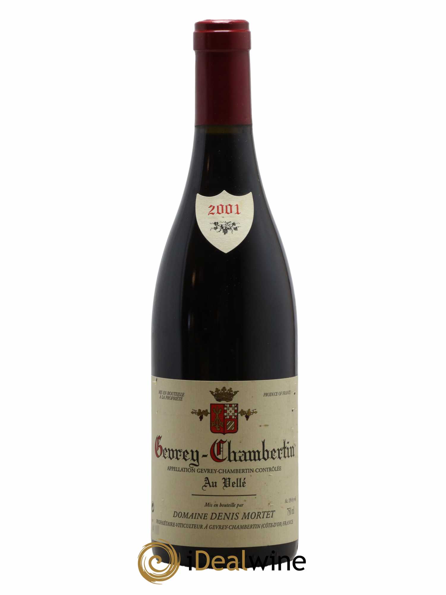 Gevrey-Chambertin Au Vellé Denis Mortet (Domaine) 2001 - Lot de 1 bouteille - 0