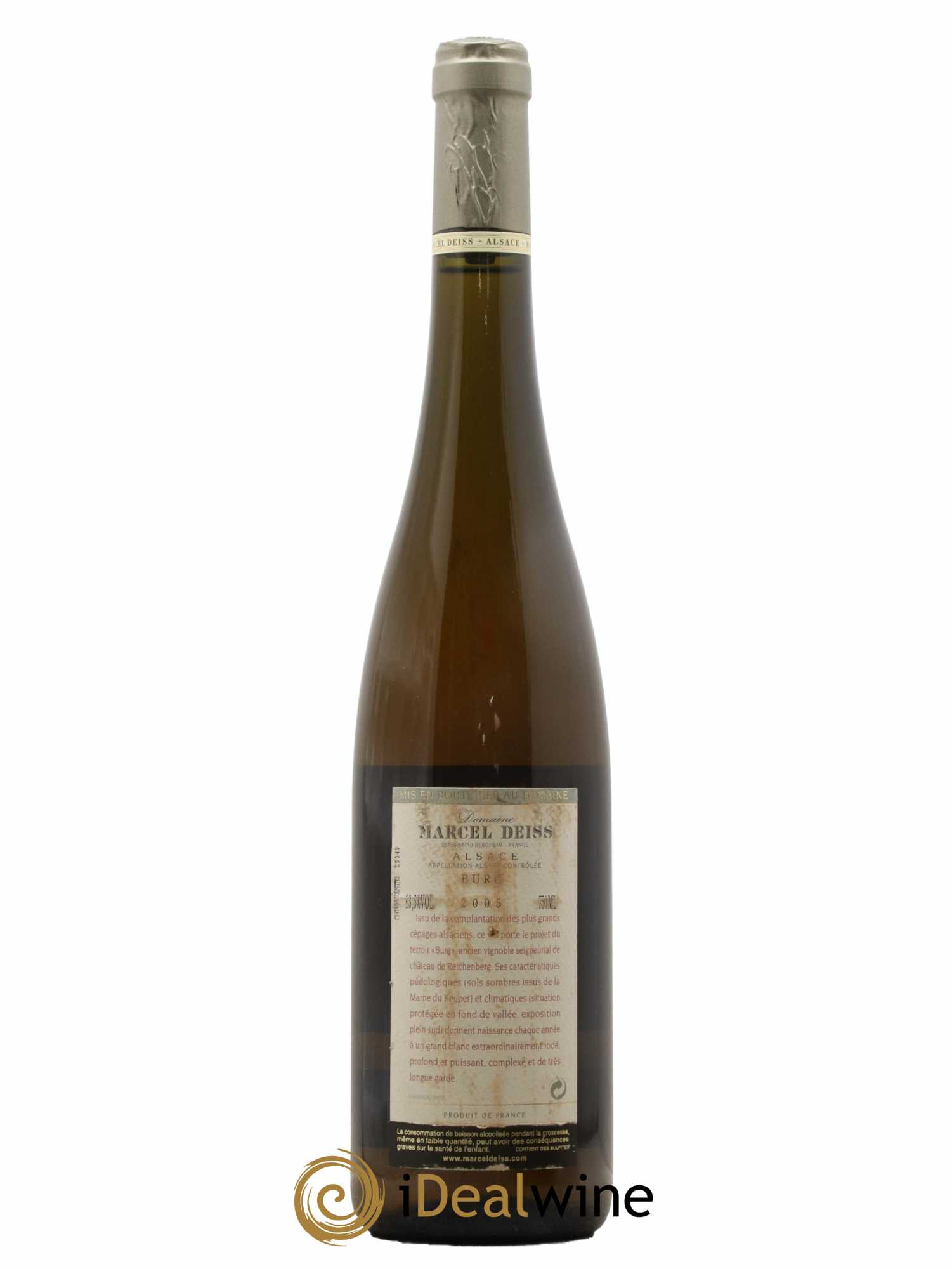 Alsace Burg Marcel Deiss (Domaine) 2005 - Lot de 1 bouteille - 1