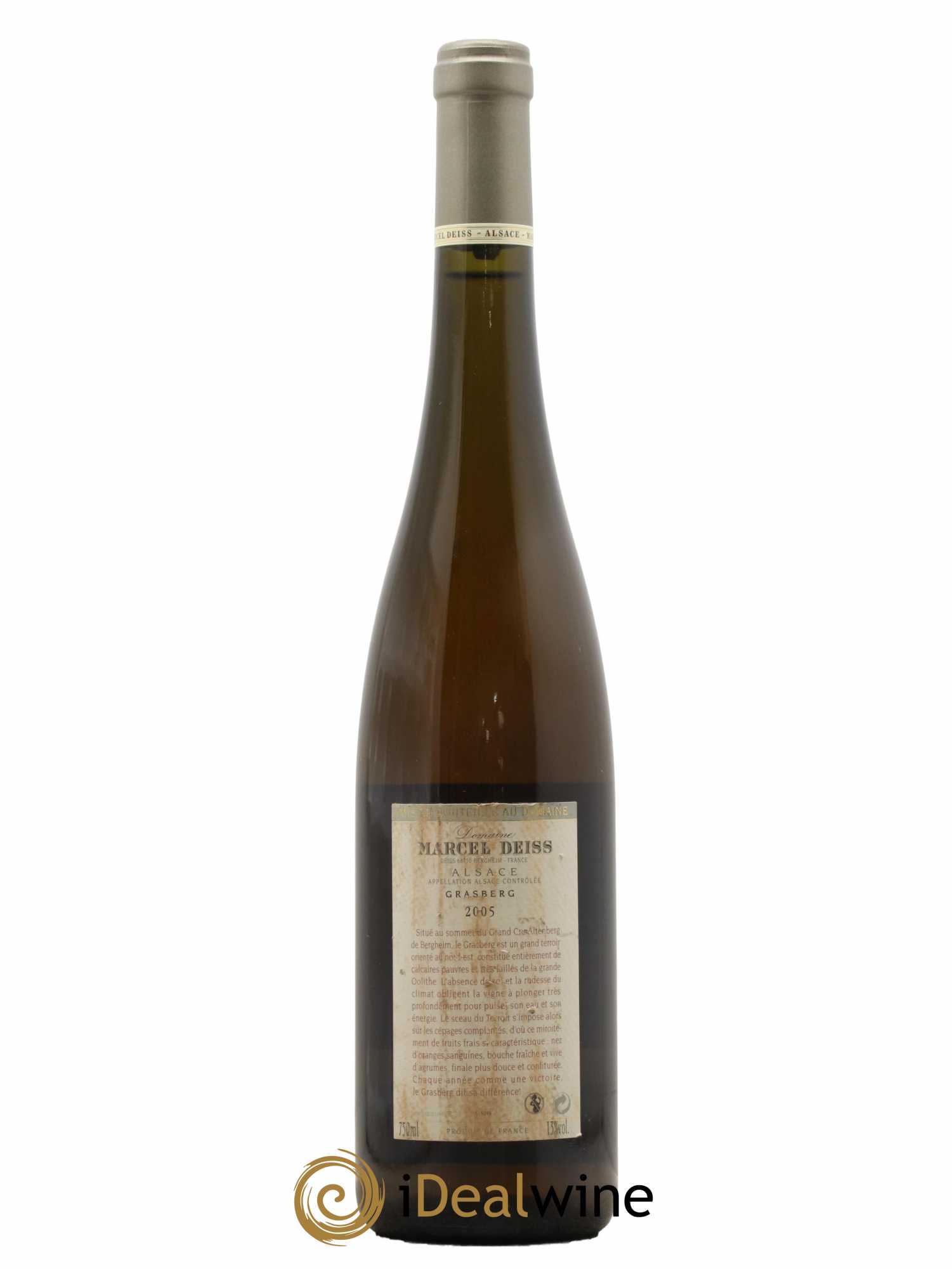 Alsace Grasberg Marcel Deiss (Domaine) 2005 - Lot de 1 bouteille - 1