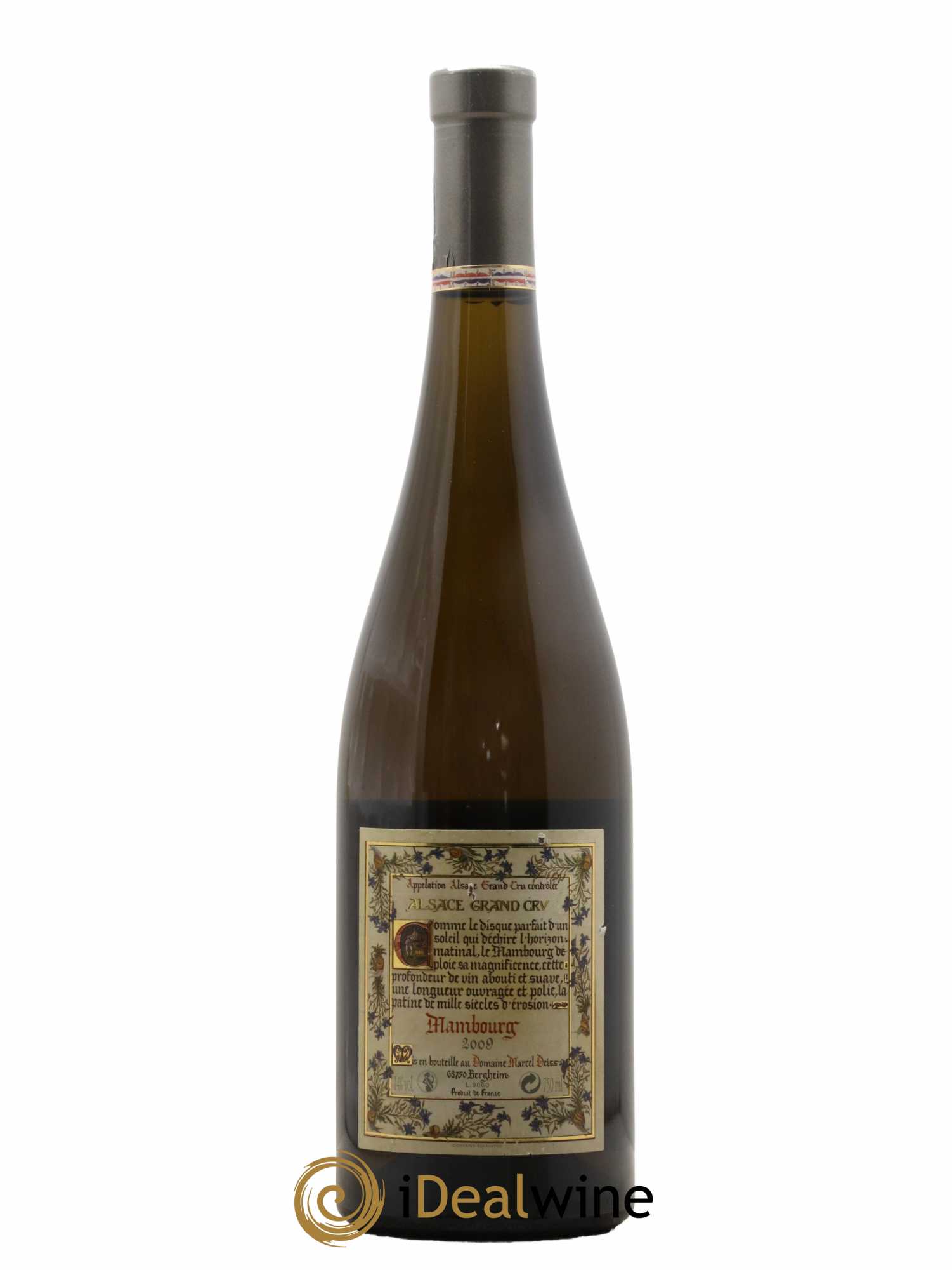 Alsace Grand Cru Mambourg Marcel Deiss (Domaine) 2009 - Lot de 1 bouteille - 1