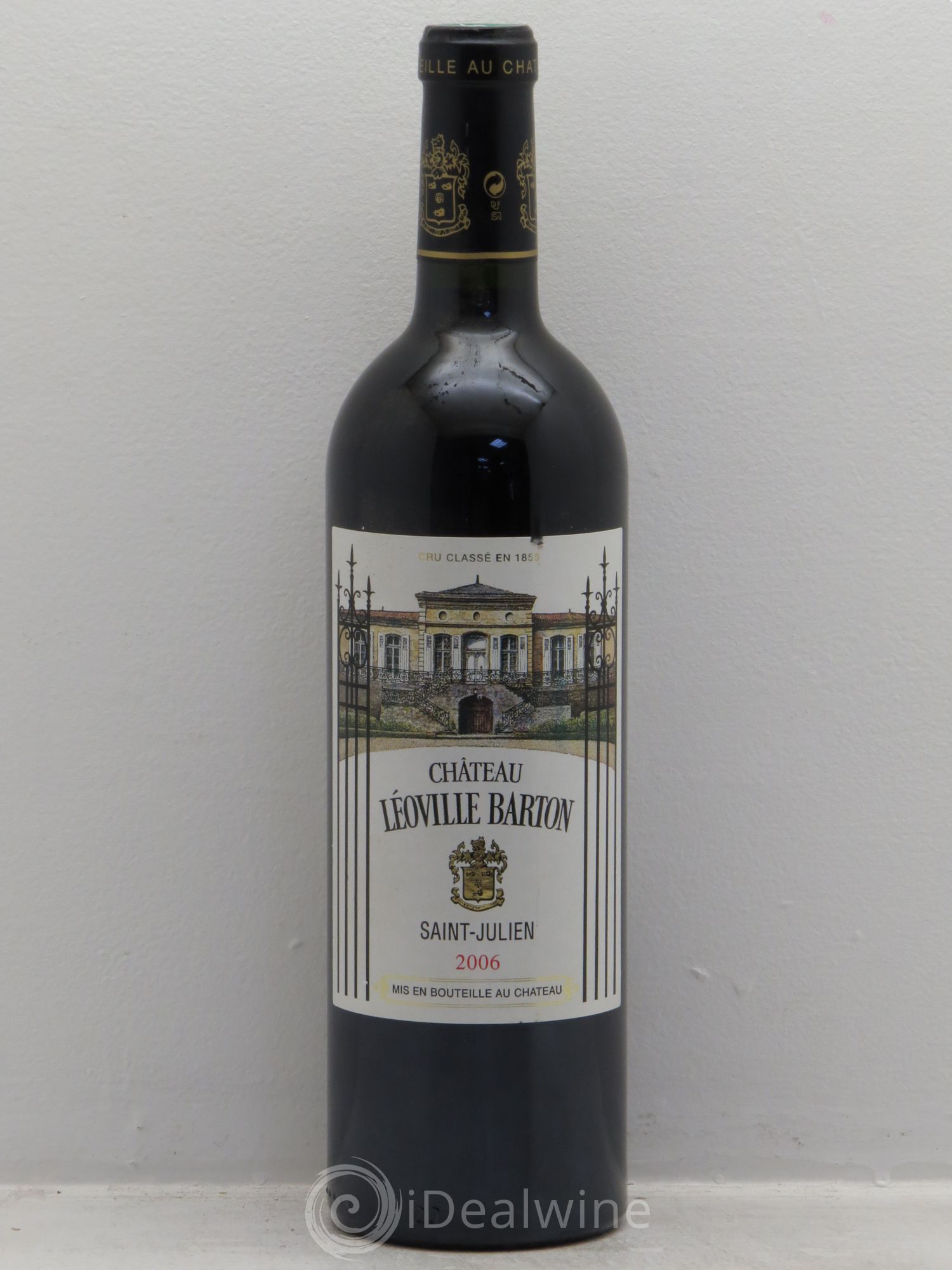 Château Léoville Barton 2ème Grand Cru Classé 2006 - Lot de 1 bouteille - 0