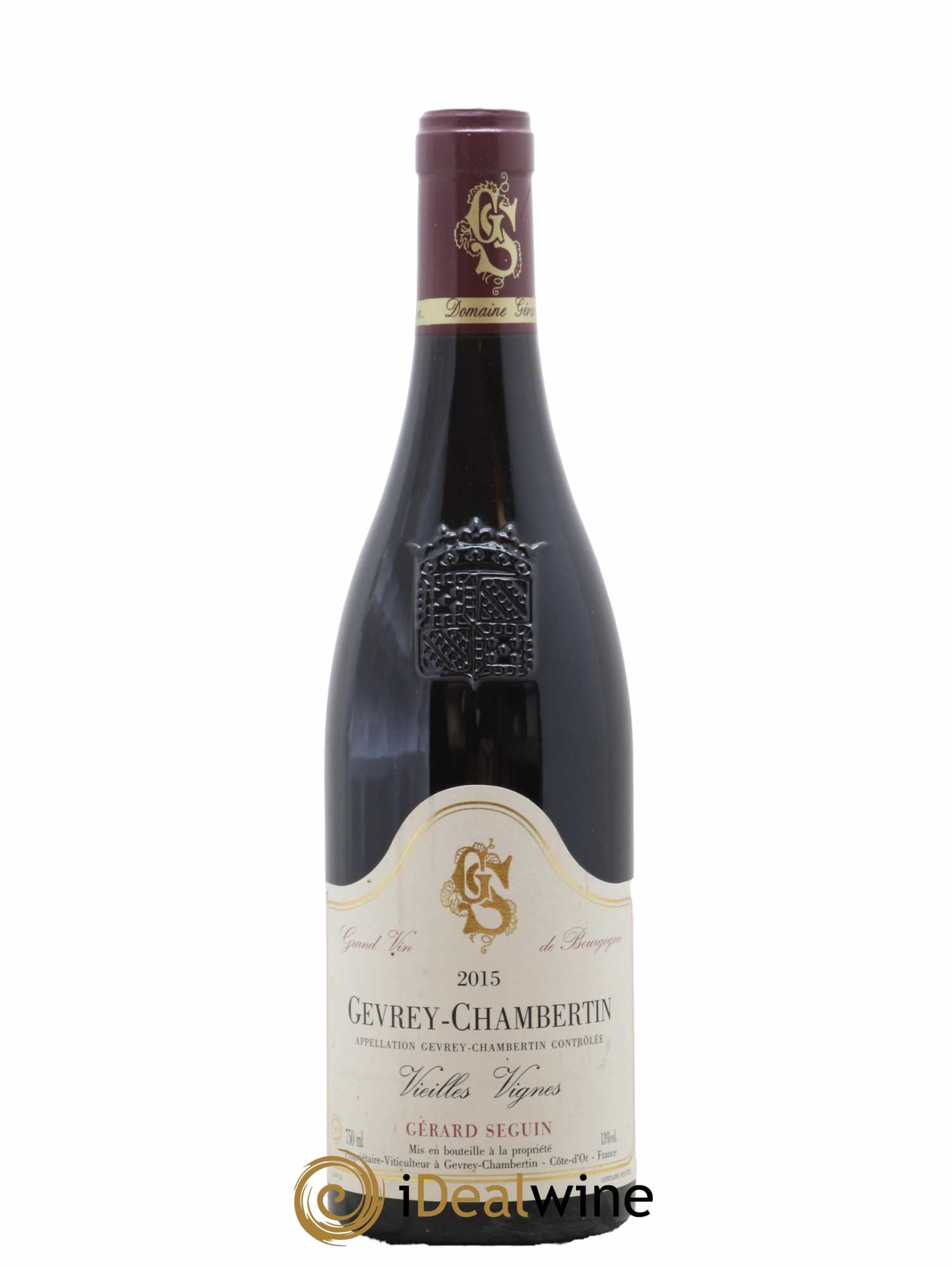 Gevrey-Chambertin Vieilles Vignes Domaine Gérard Seguin 2015 - Lot de 1 bouteille - 0