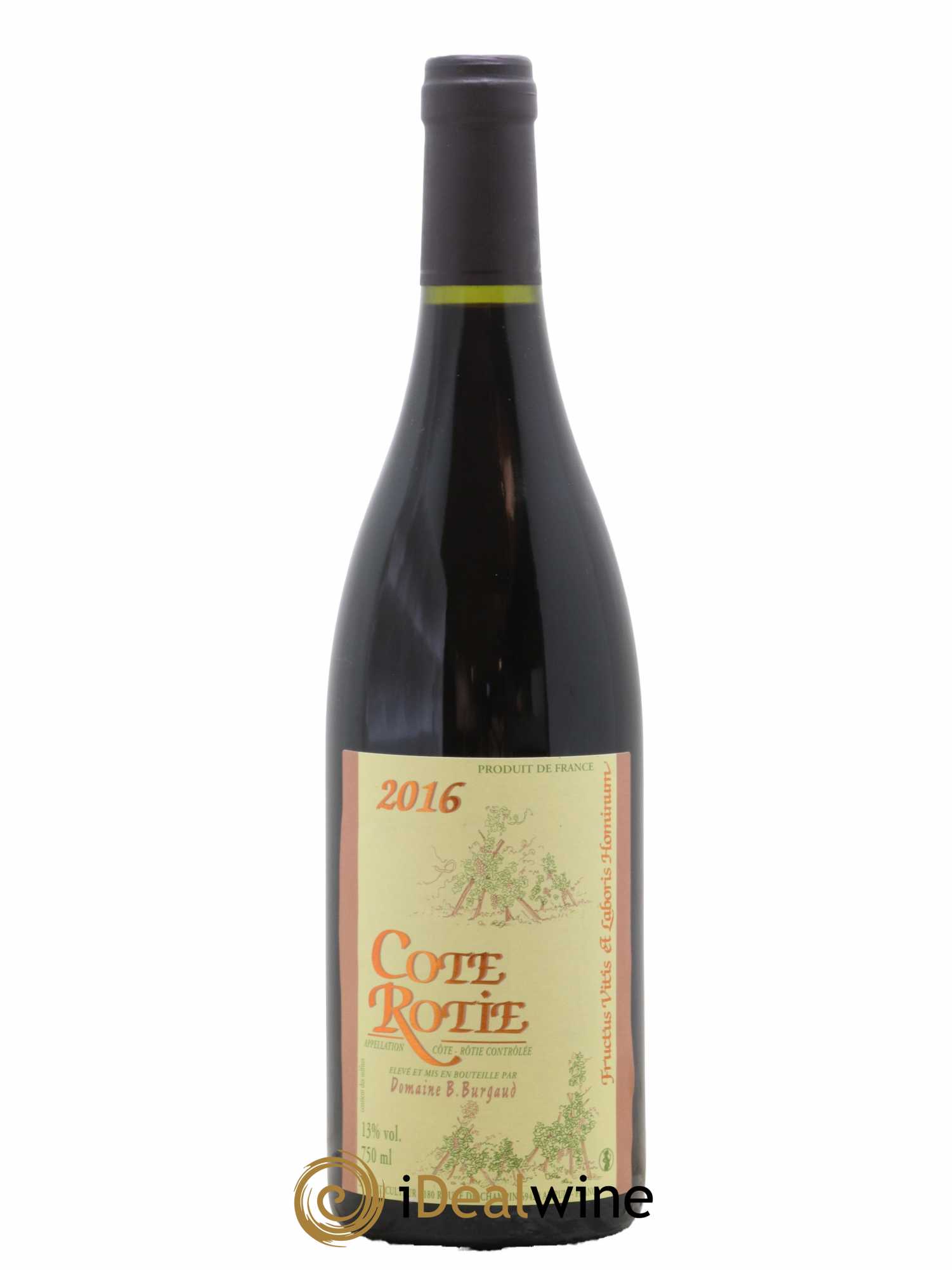 Côte-Rôtie Bernard Burgaud 2016 - Lot de 1 bouteille - 0