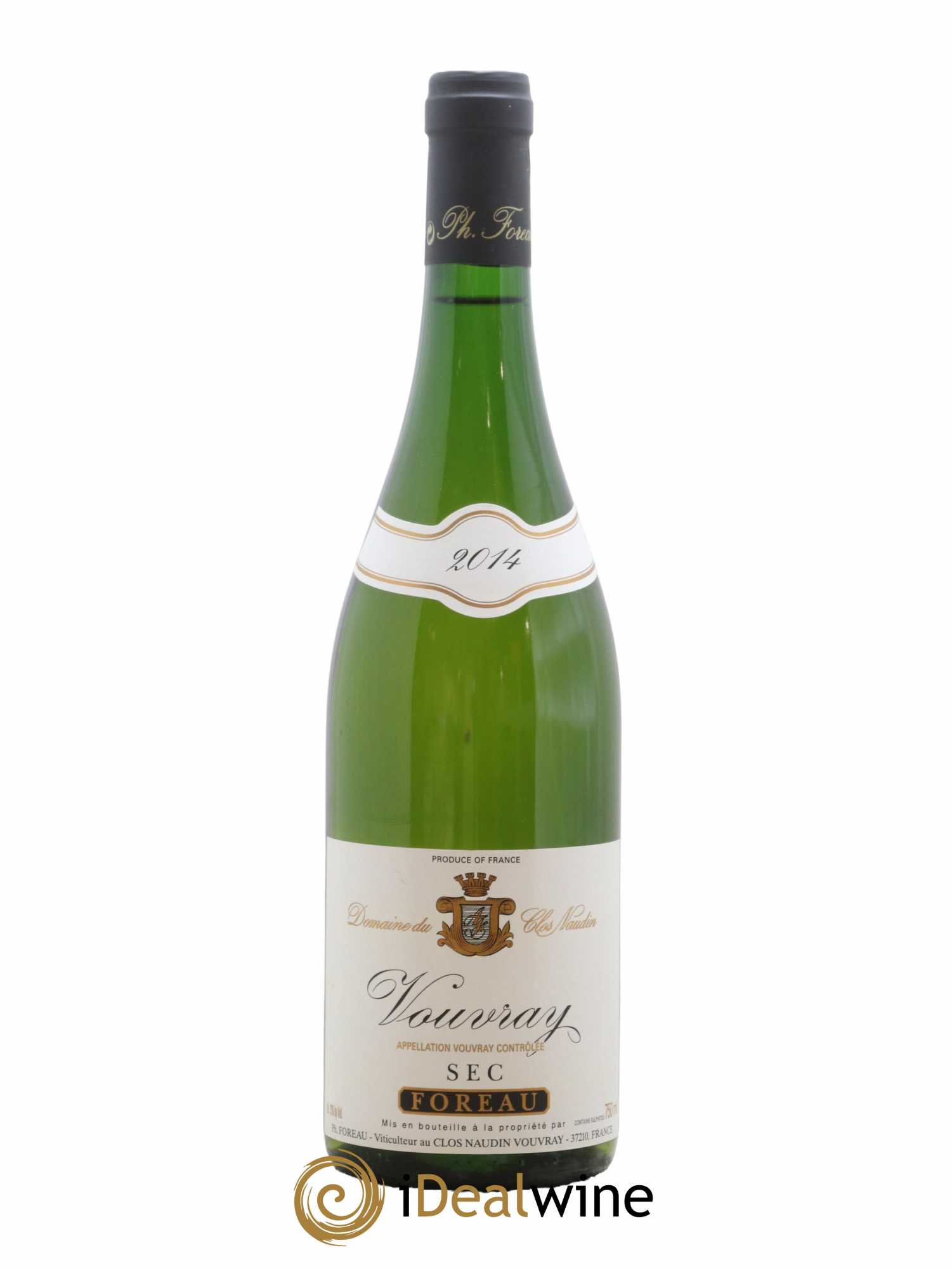 Vouvray Sec Clos Naudin - Philippe Foreau 2014 - Lot de 1 bouteille - 0