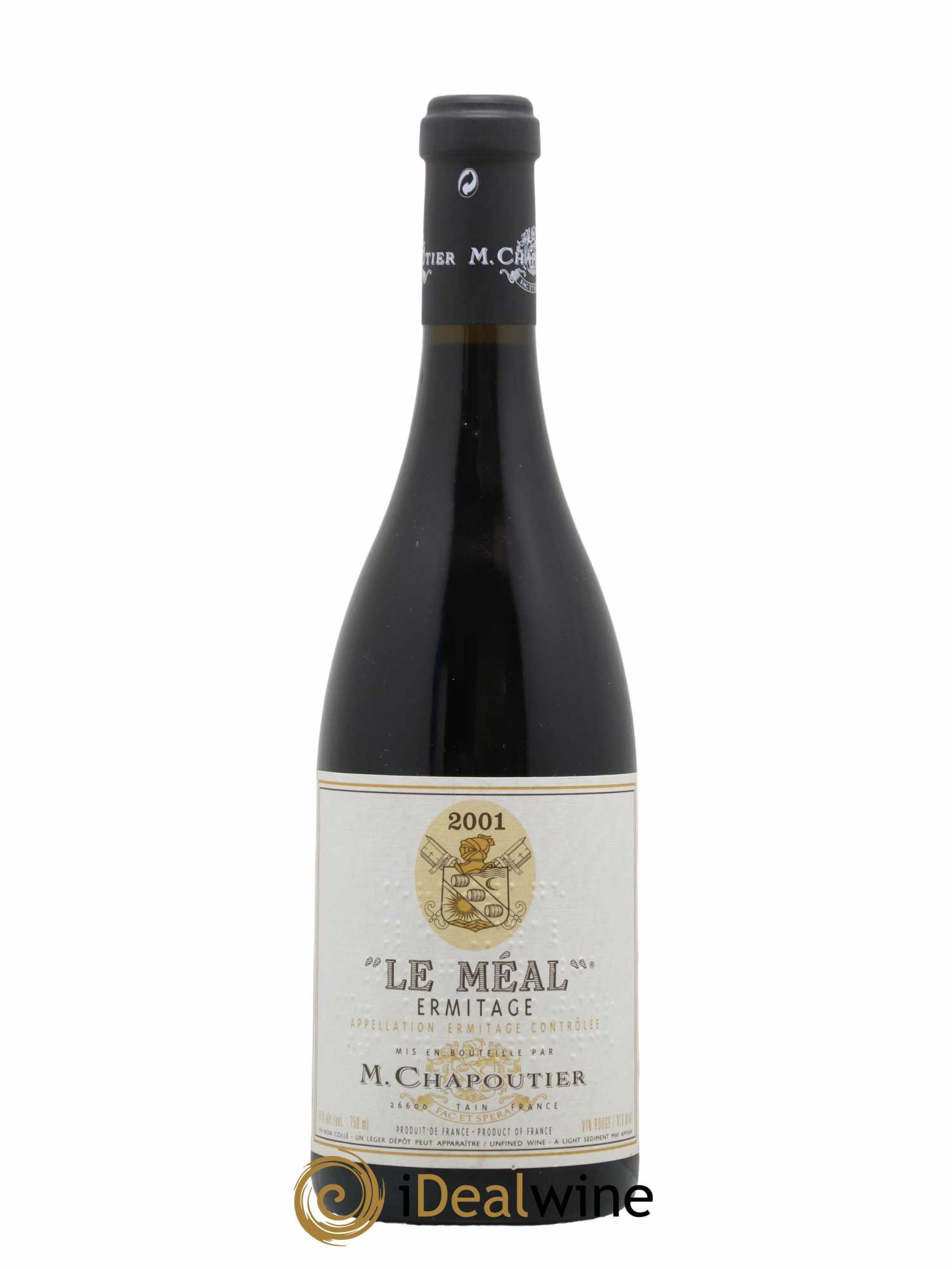 Hermitage Ermitage Le Méal Chapoutier 2001 - Lot de 1 bouteille - 0