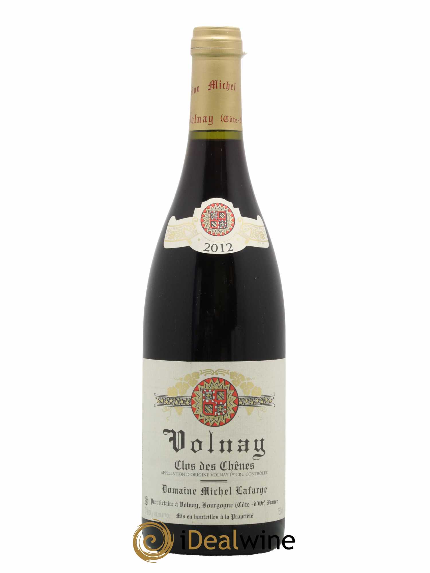 Volnay 1er Cru Clos des Chênes Lafarge (Domaine) 2012 - Lot de 1 bouteille - 0