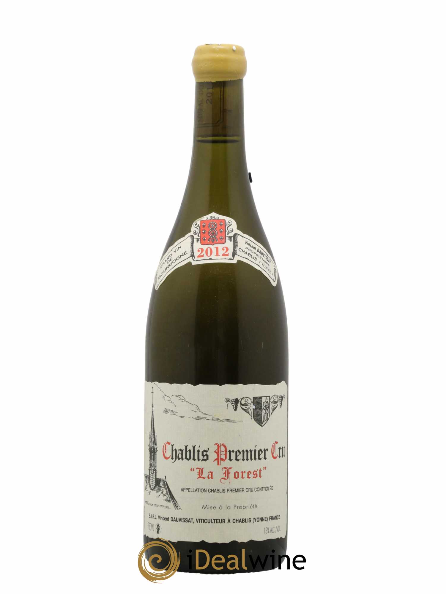 Chablis 1er Cru La Forest Vincent Dauvissat (Domaine) 2012 - Lot de 1 bouteille - 0