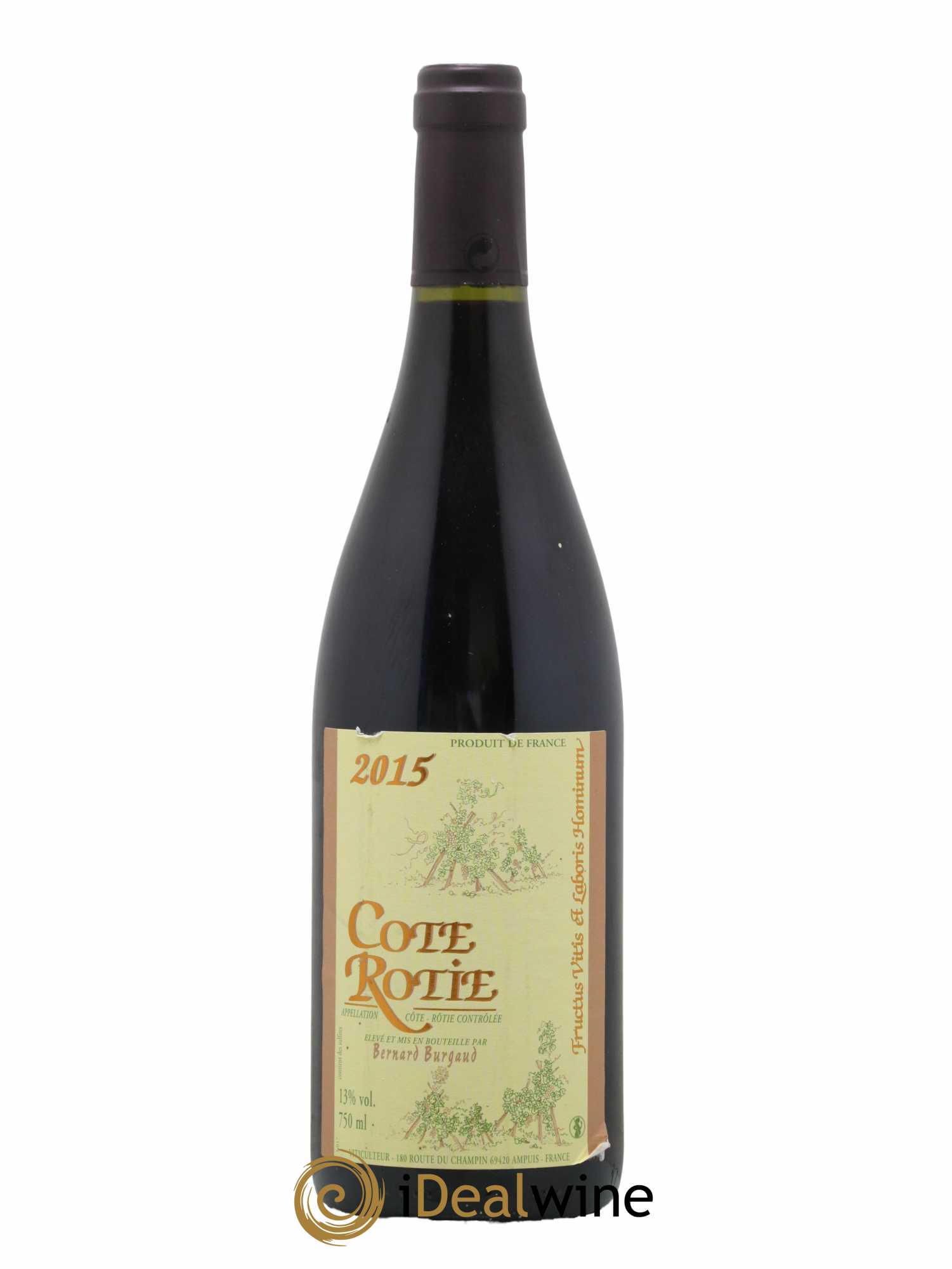 Côte-Rôtie Bernard Burgaud 2015 - Lot de 1 bouteille - 0