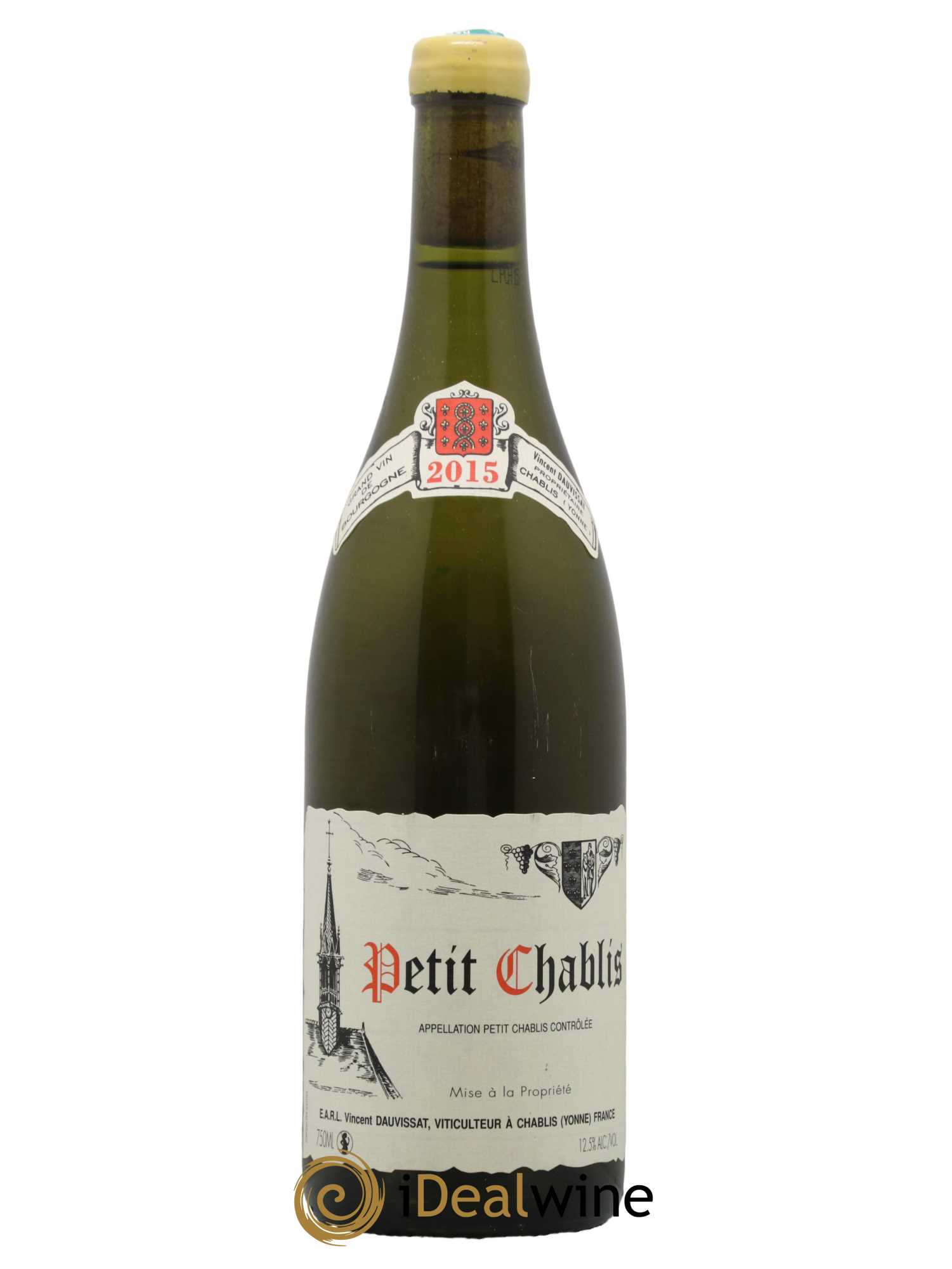 Petit Chablis Vincent Dauvissat (Domaine) 2015 - Posten von 1 Flasche - 0