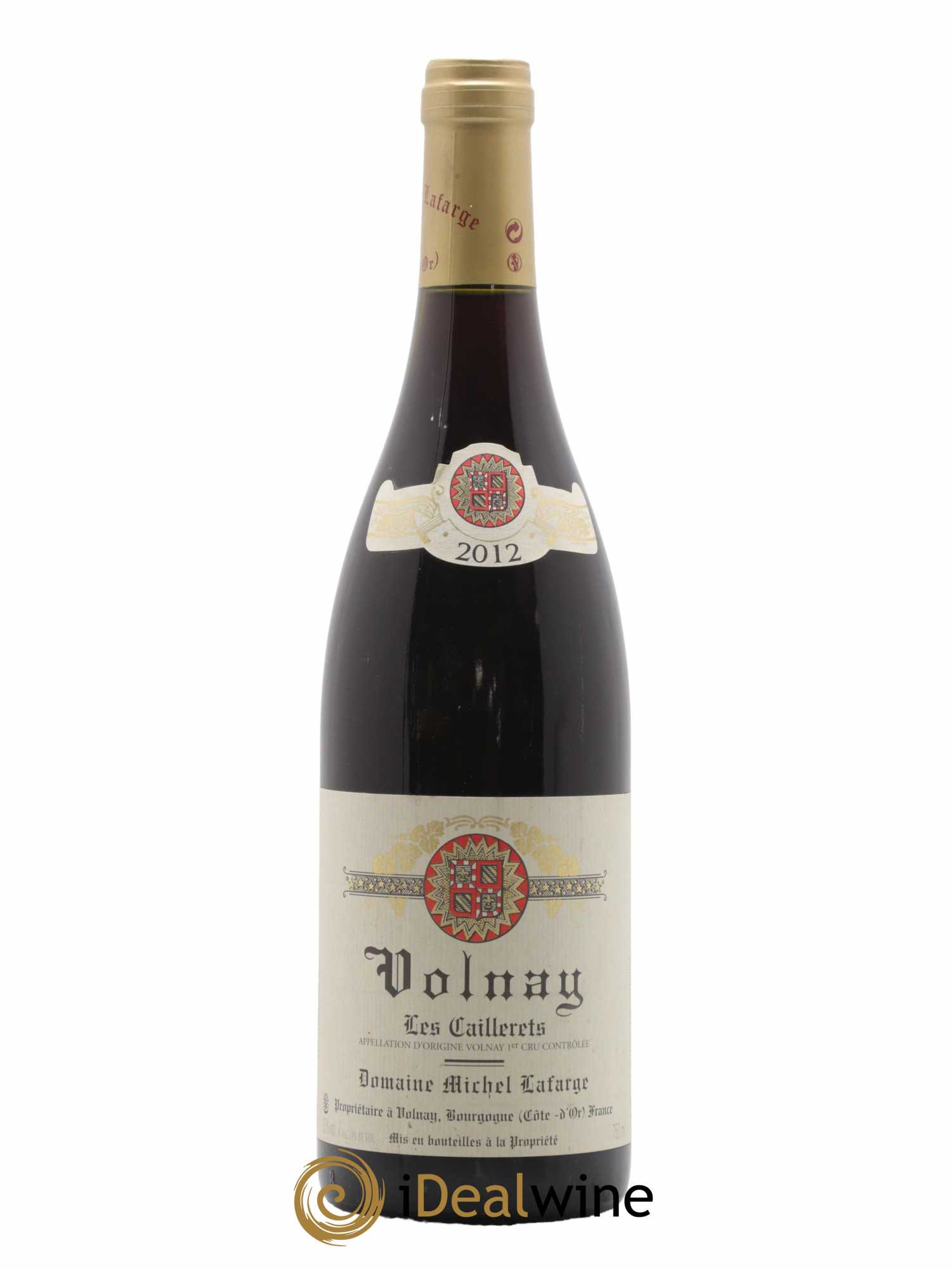Volnay 1er Cru Les Caillerets Lafarge (Domaine) 2012 - Lot de 1 bouteille - 0