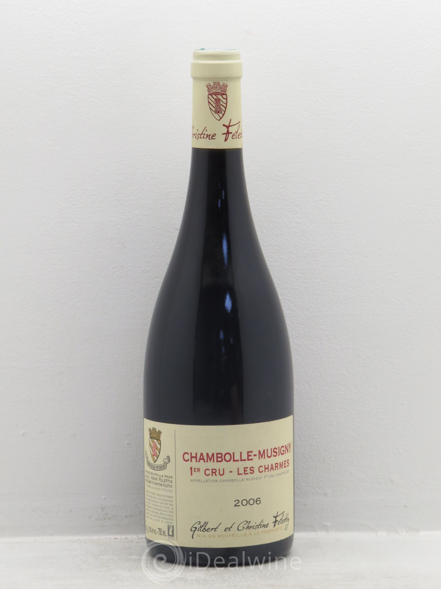 Chambolle-Musigny 1er Cru Domaine Felletig (sans prix de réserve) 2006 - Lot de 1 bouteille - 0