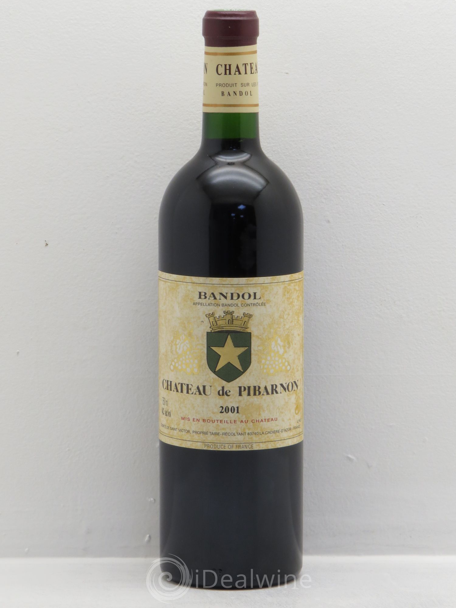 Bandol Château de Pibarnon Comte de Saint-Victor (sans prix de réserve) 2001 - Lot de 1 bouteille - 0