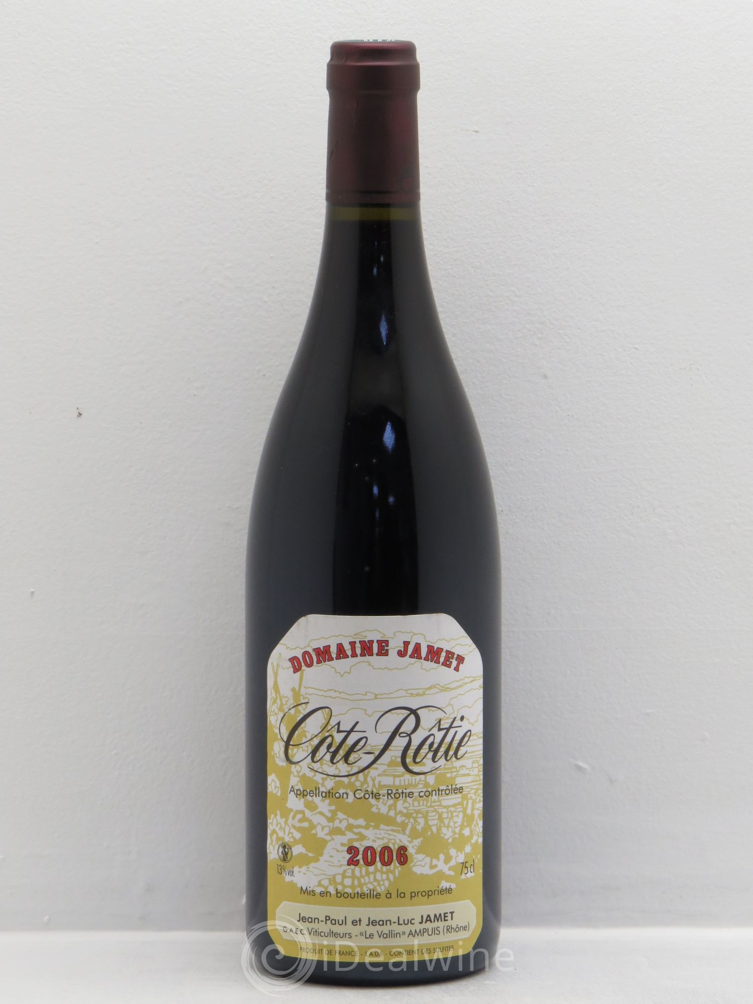 Côte-Rôtie Jamet (Domaine) (sans prix de réserve) 2006 - Lot de 1 bouteille - 0