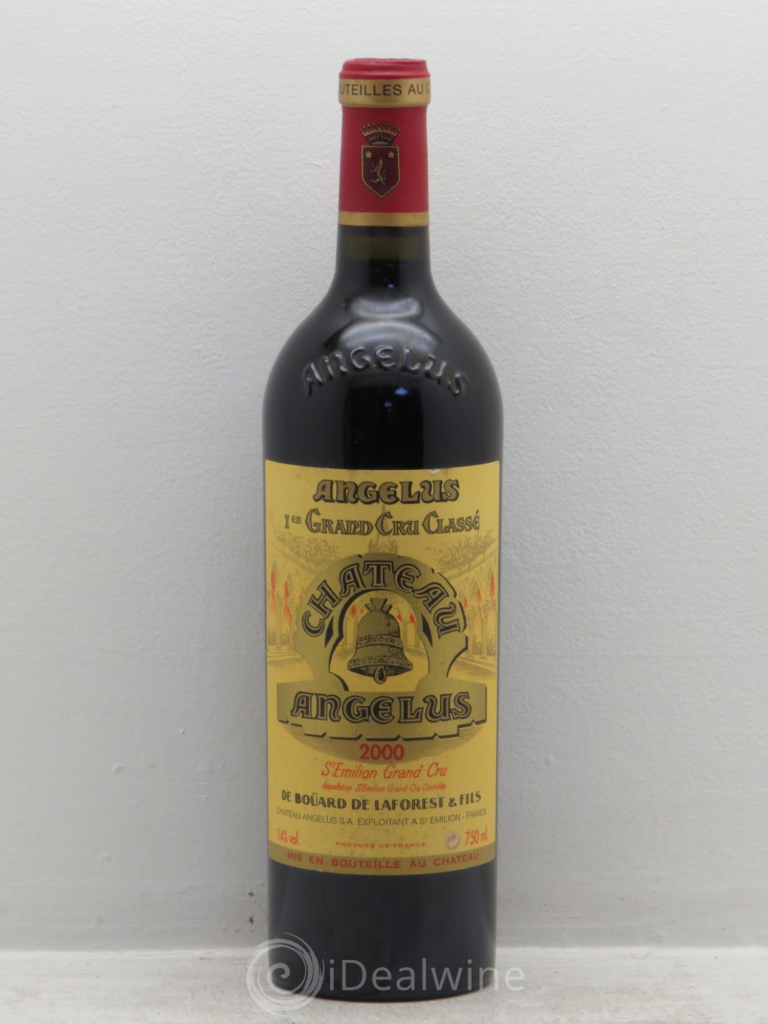 Château Angélus 1er Grand Cru Classé A (senza prezzo di riserva) 2000 - Lotto di 1 bottiglia - 0
