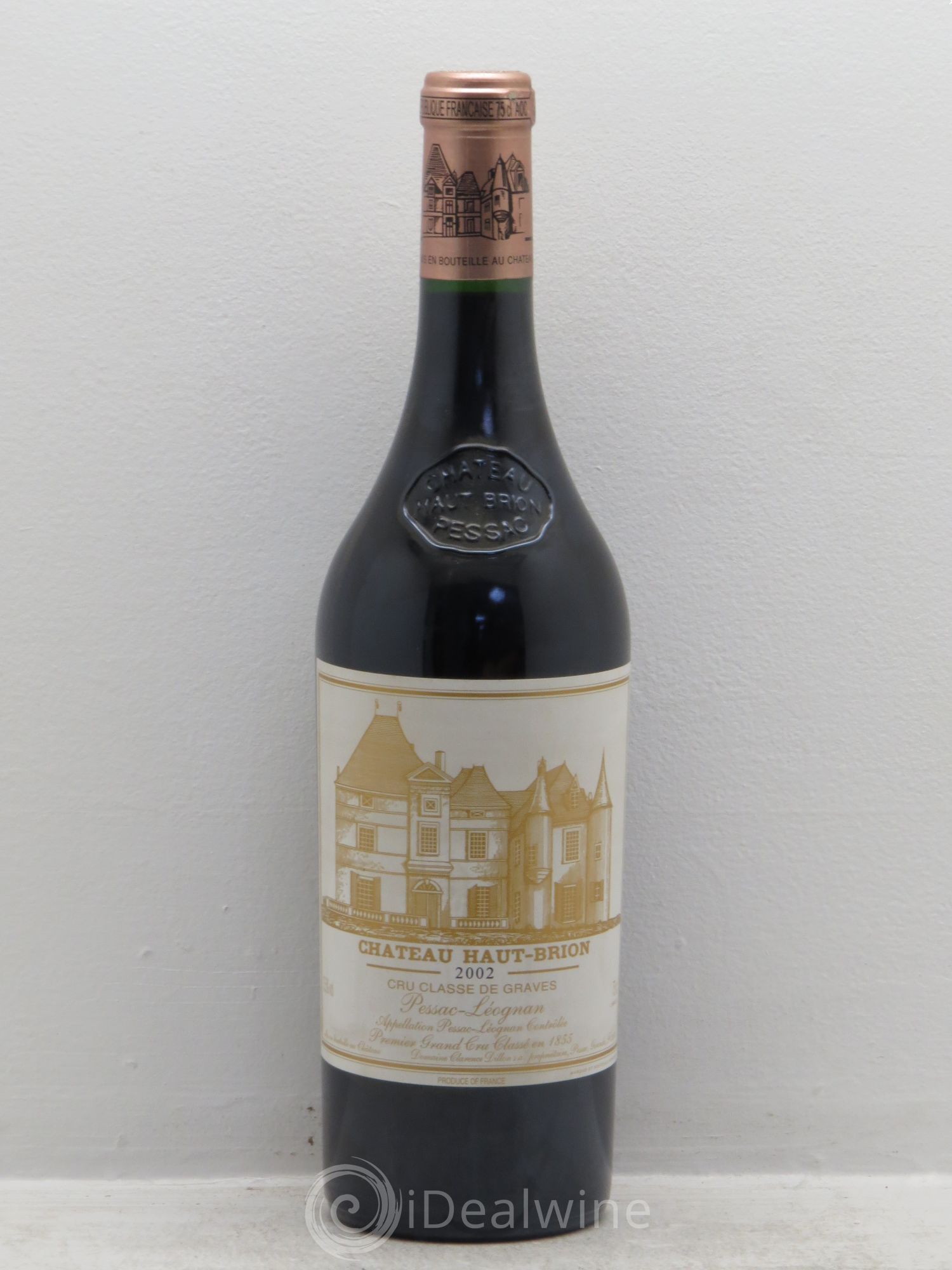 Château Haut Brion 1er Grand Cru Classé (sans prix de réserve) 2002 - Lot de 1 bouteille - 0