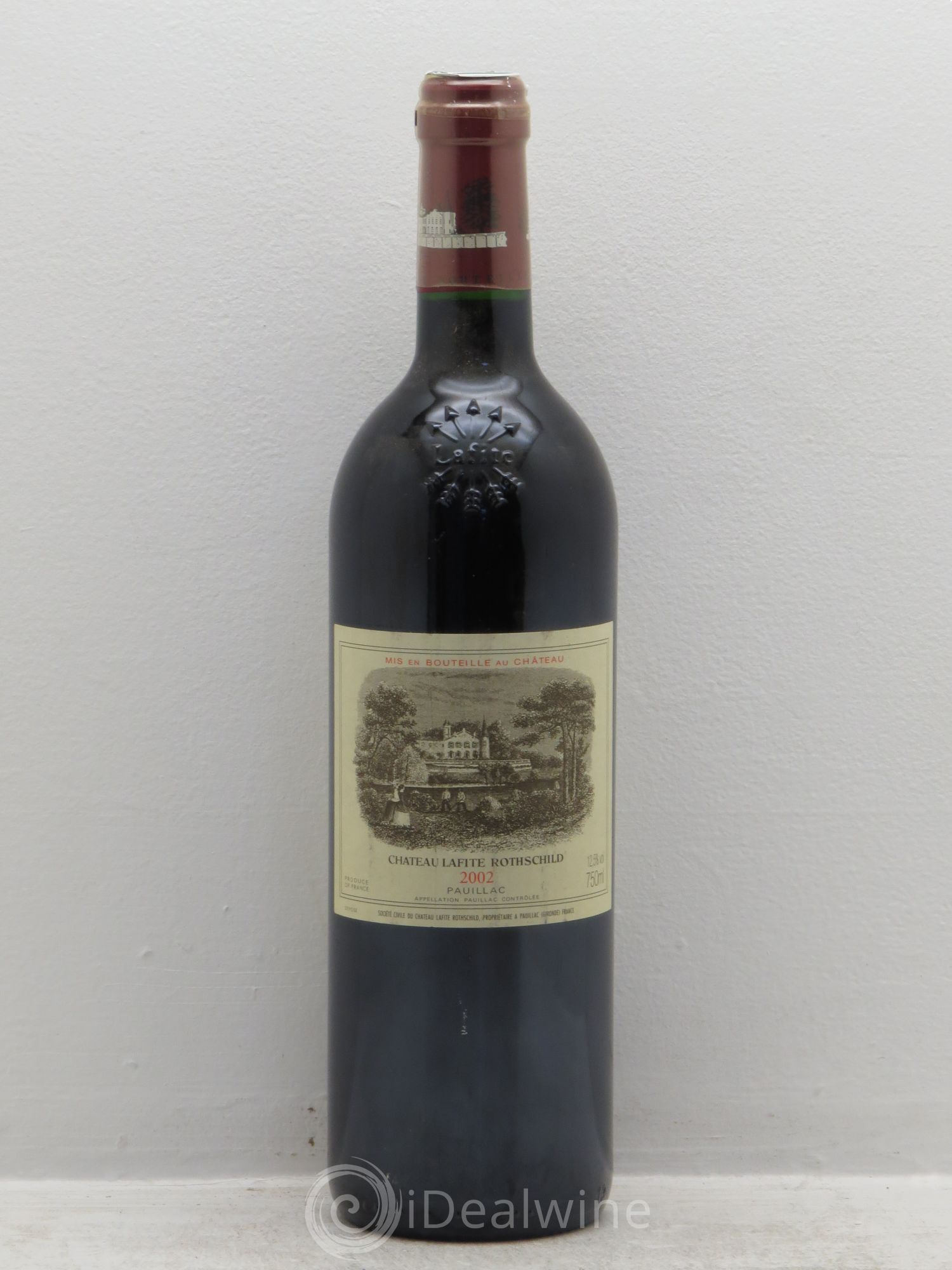 Château Lafite Rothschild 1er Grand Cru Classé (sans prix de réserve) 2002 - Lot de 1 bouteille - 0