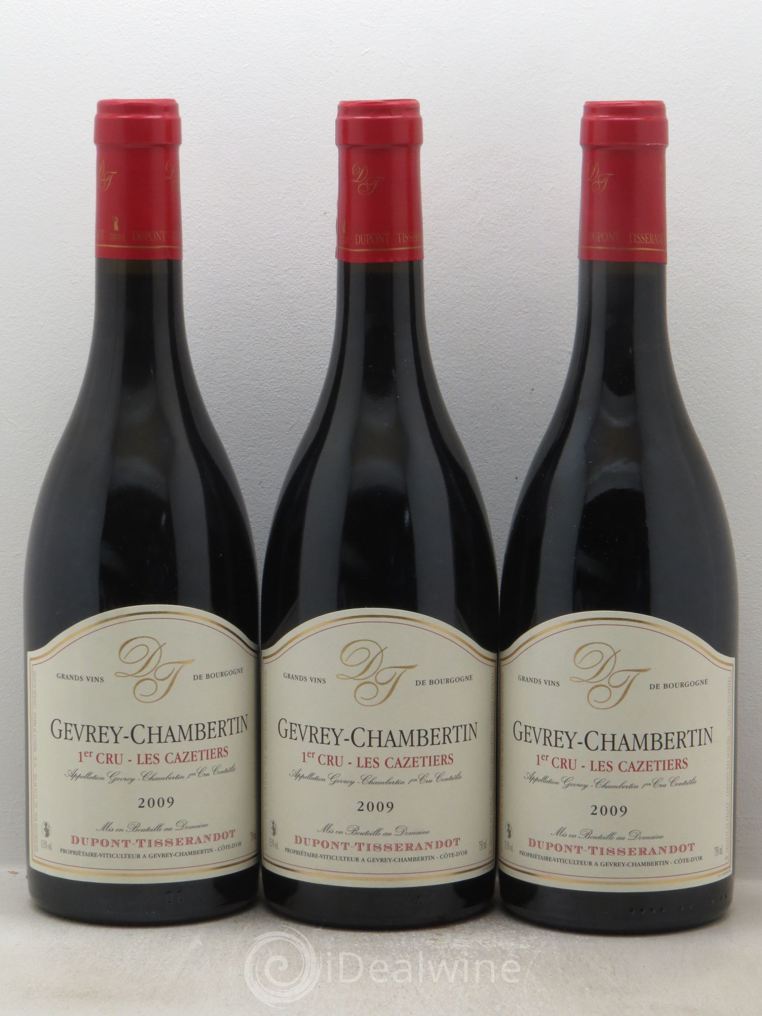 Gevrey-Chambertin 1er Cru Cazetiers Dupont-Tisserandot (Domaine) 2009 - Lot de 3 bouteilles - 0