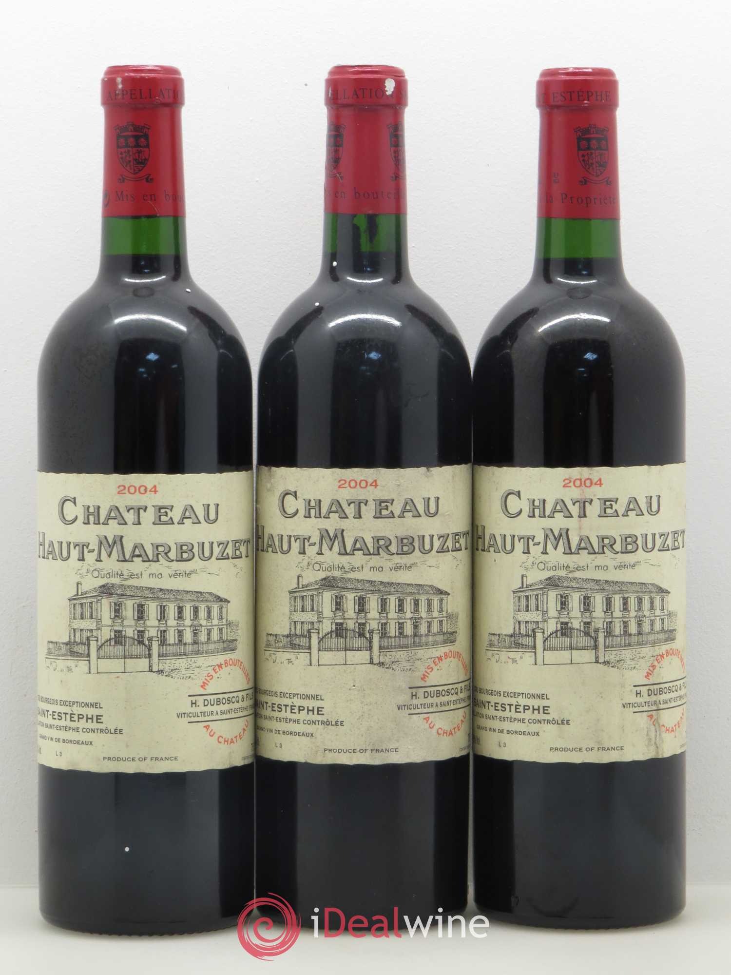 Château Haut Marbuzet 2004 - Lot de 6 bouteilles - 2