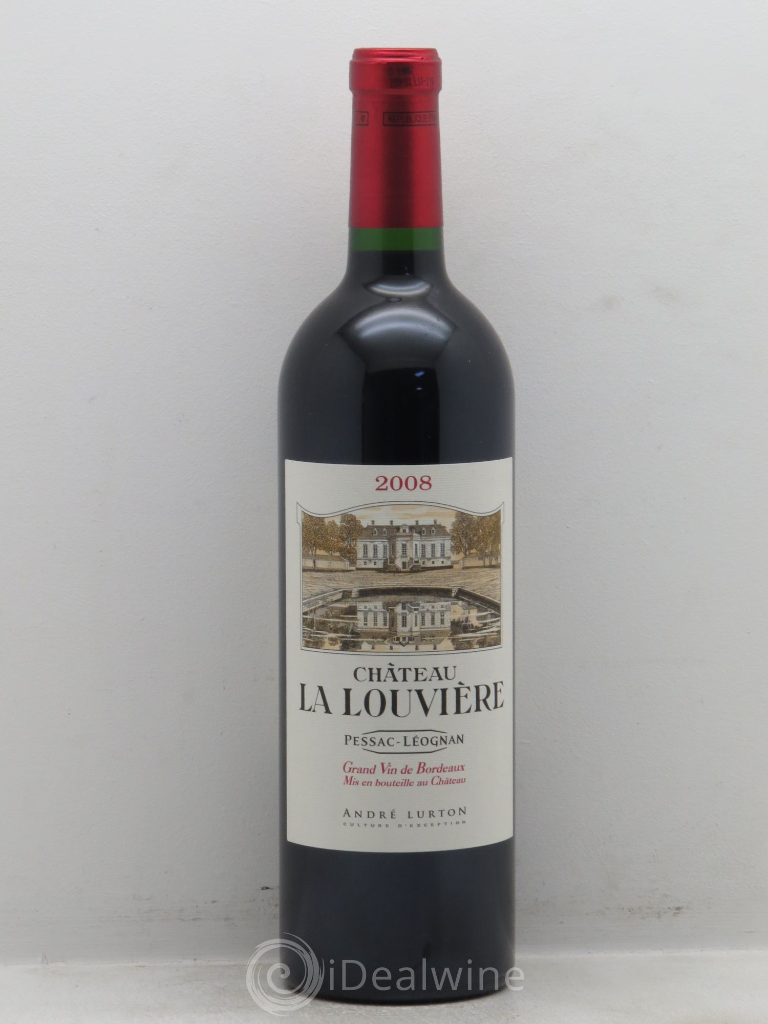 Château la Louvière 2008 - Lot de 6 bouteilles - 0