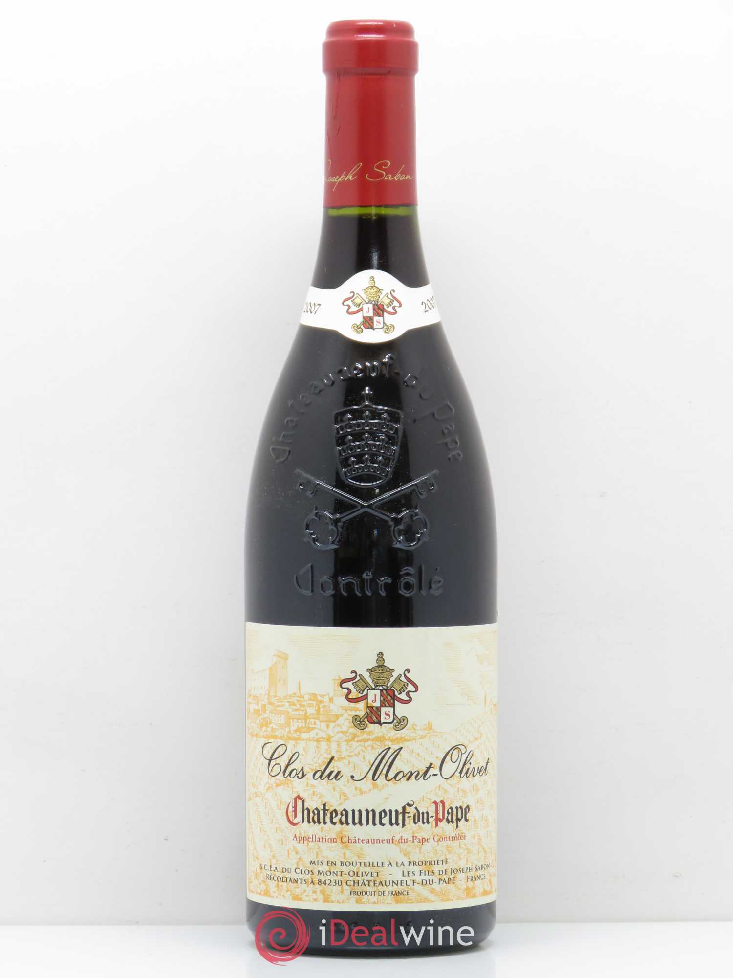 Châteauneuf-du-Pape Clos du Mont-Olivet 2007 - Lot de 1 bouteille - 0