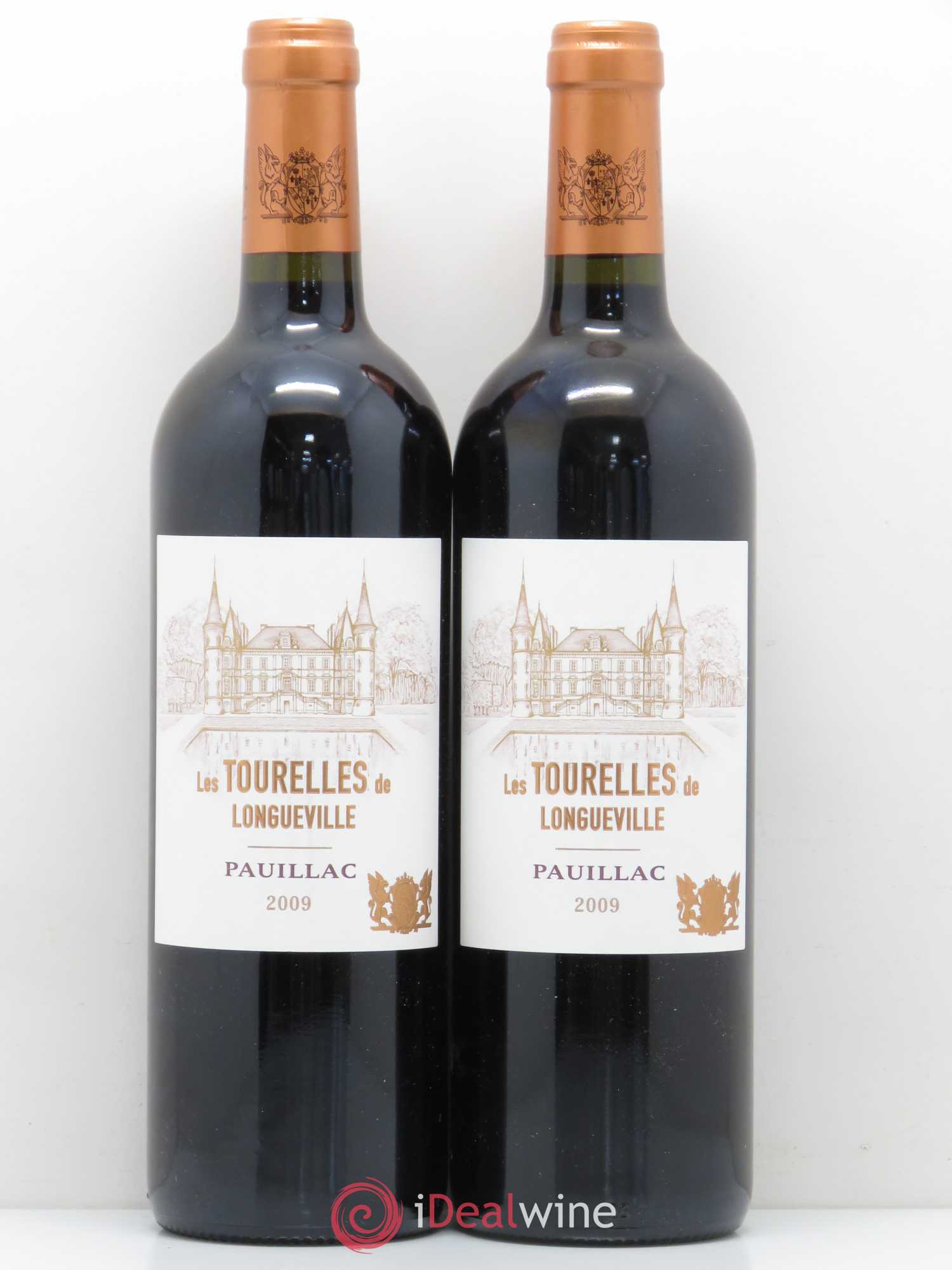 Les Tourelles de Longueville Second Vin 2009 - Lot de 2 bouteilles - 0