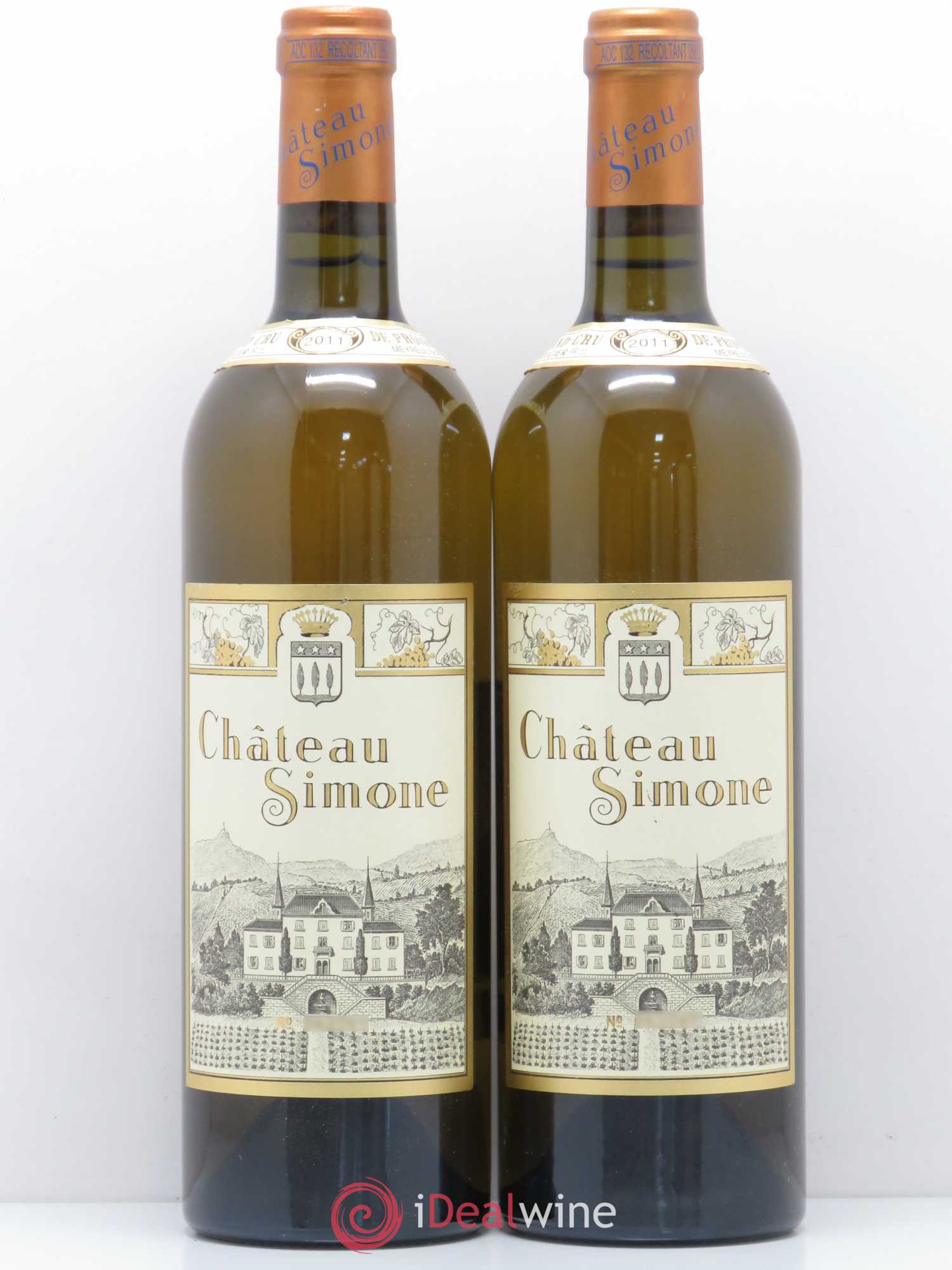 Palette Château Simone Famille Rougier 2011 - Lot de 2 bouteilles - 0