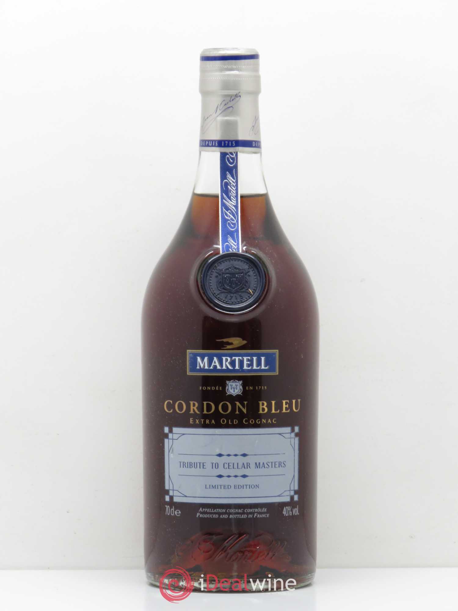 Cognac Extra old Cognac Cordon Bleu Tribute to Cellar Masters Martell - Posten von 1 Flasche - 0