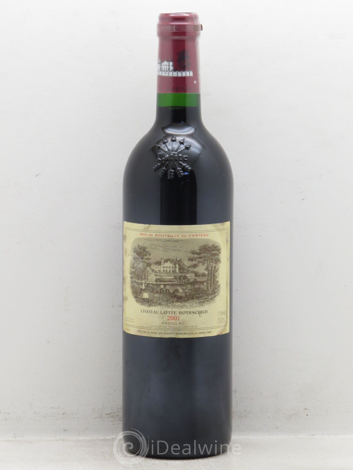 Château Lafite Rothschild 1er Grand Cru Classé 2001 - Lot de 1 bouteille - 0