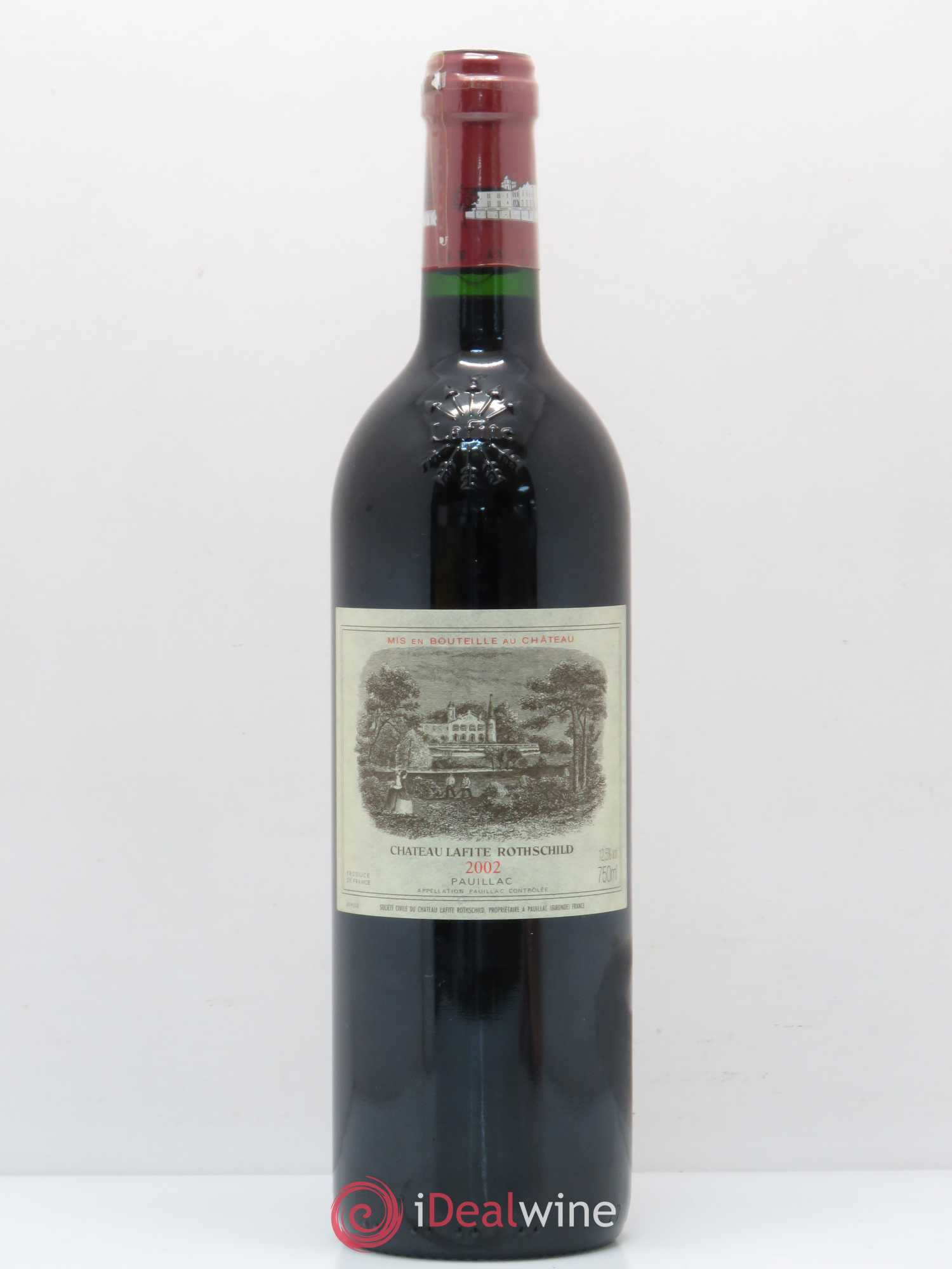 Château Lafite Rothschild 1er Grand Cru Classé 2002 - Lot de 1 bouteille - 0