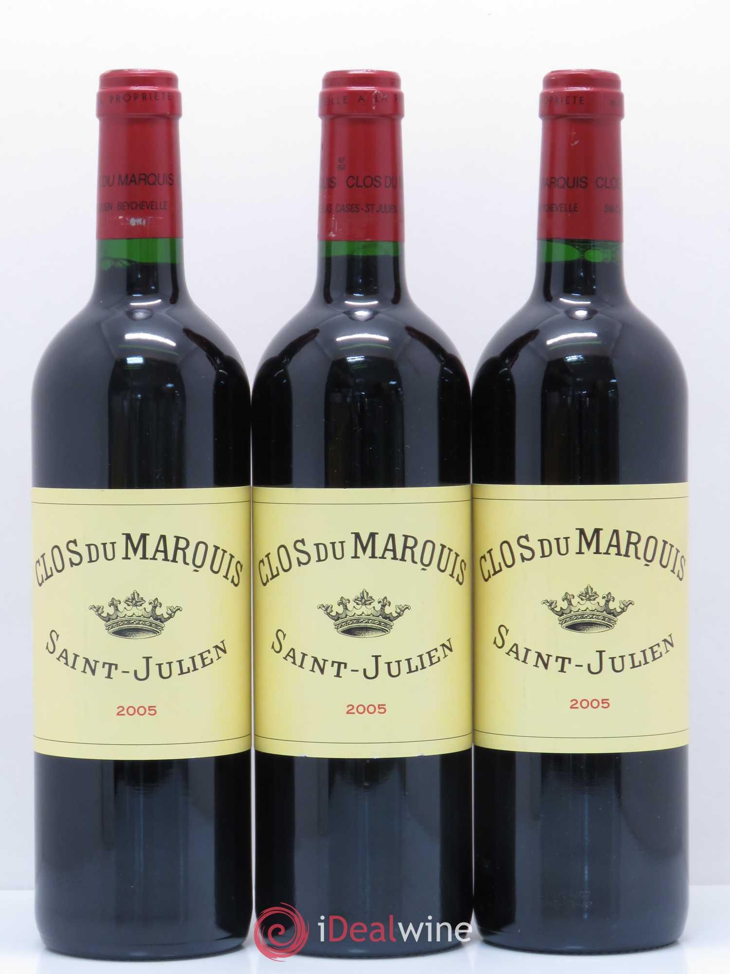 Clos du Marquis 2005 - Lot de 3 bouteilles - 0