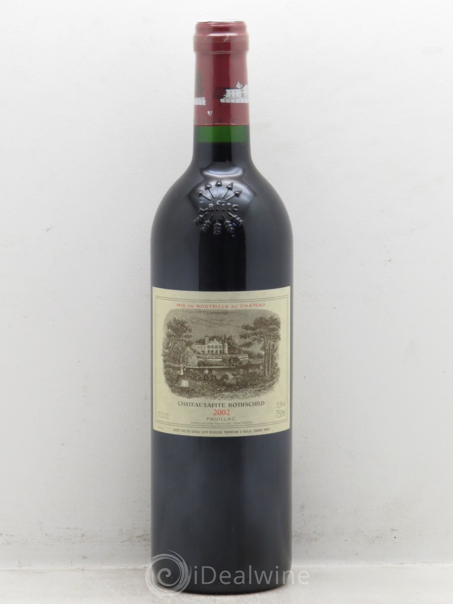 Château Lafite Rothschild 1er Grand Cru Classé 2002 - Lot de 1 bouteille - 0