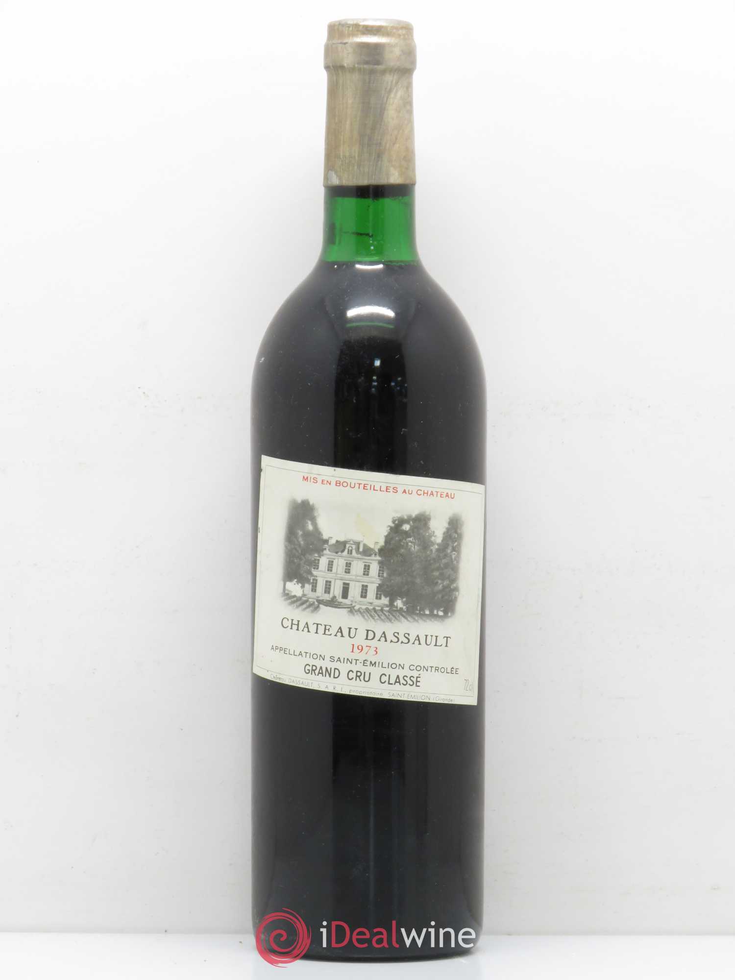 Château Dassault Grand Cru Classé (sans prix de réserve) 1973 - Lot de 1 bouteille - 0