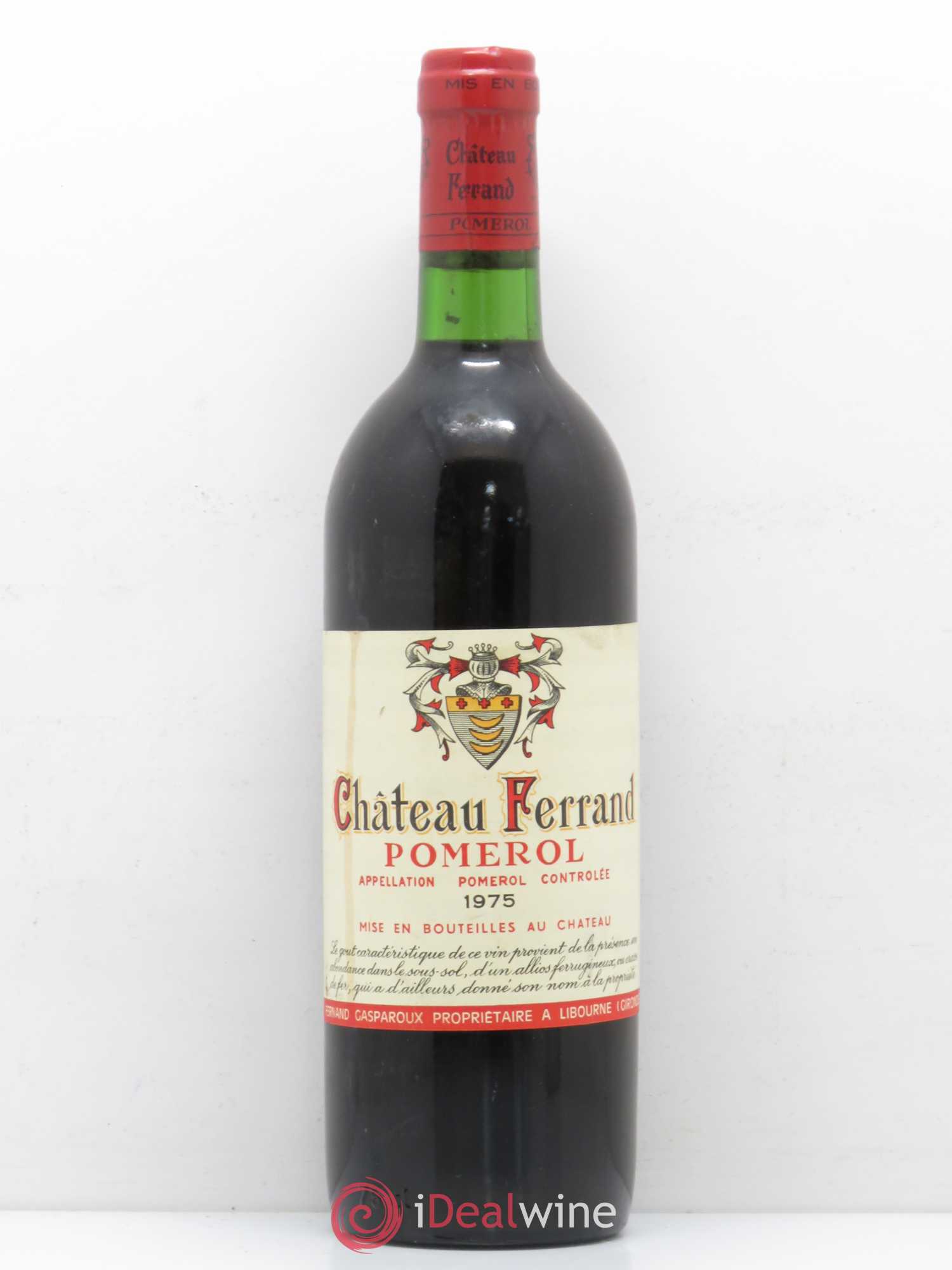 Château Ferrand (sans prix de réserve) 1975 - Lot de 1 bouteille - 0
