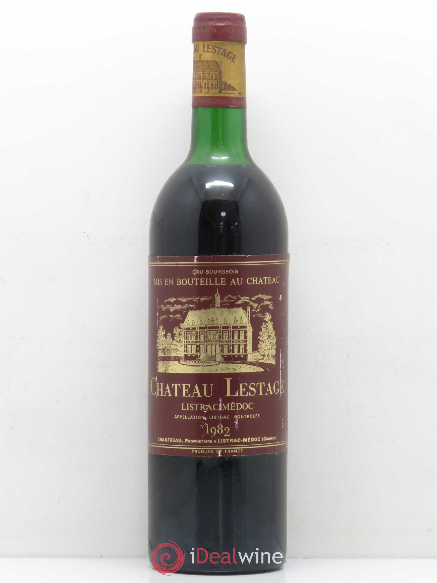 Château Lestage Cru Bourgeois 1982 - Lot de 1 bouteille - 0