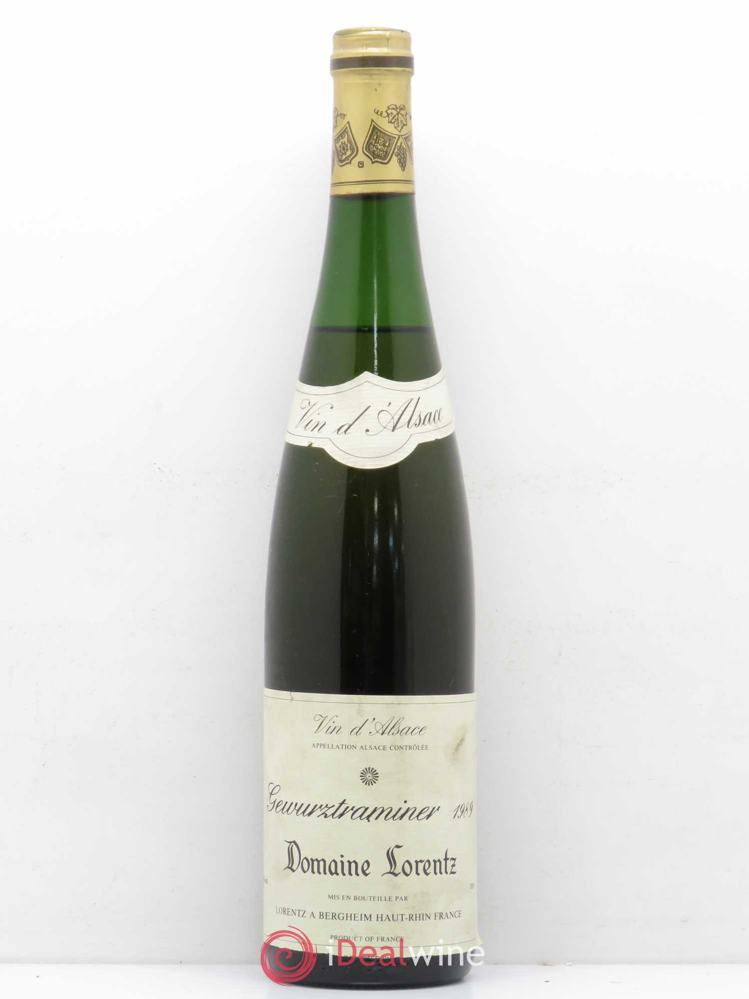 Gewurztraminer André Lorentz 1989 - Lot de 1 bouteille - 0