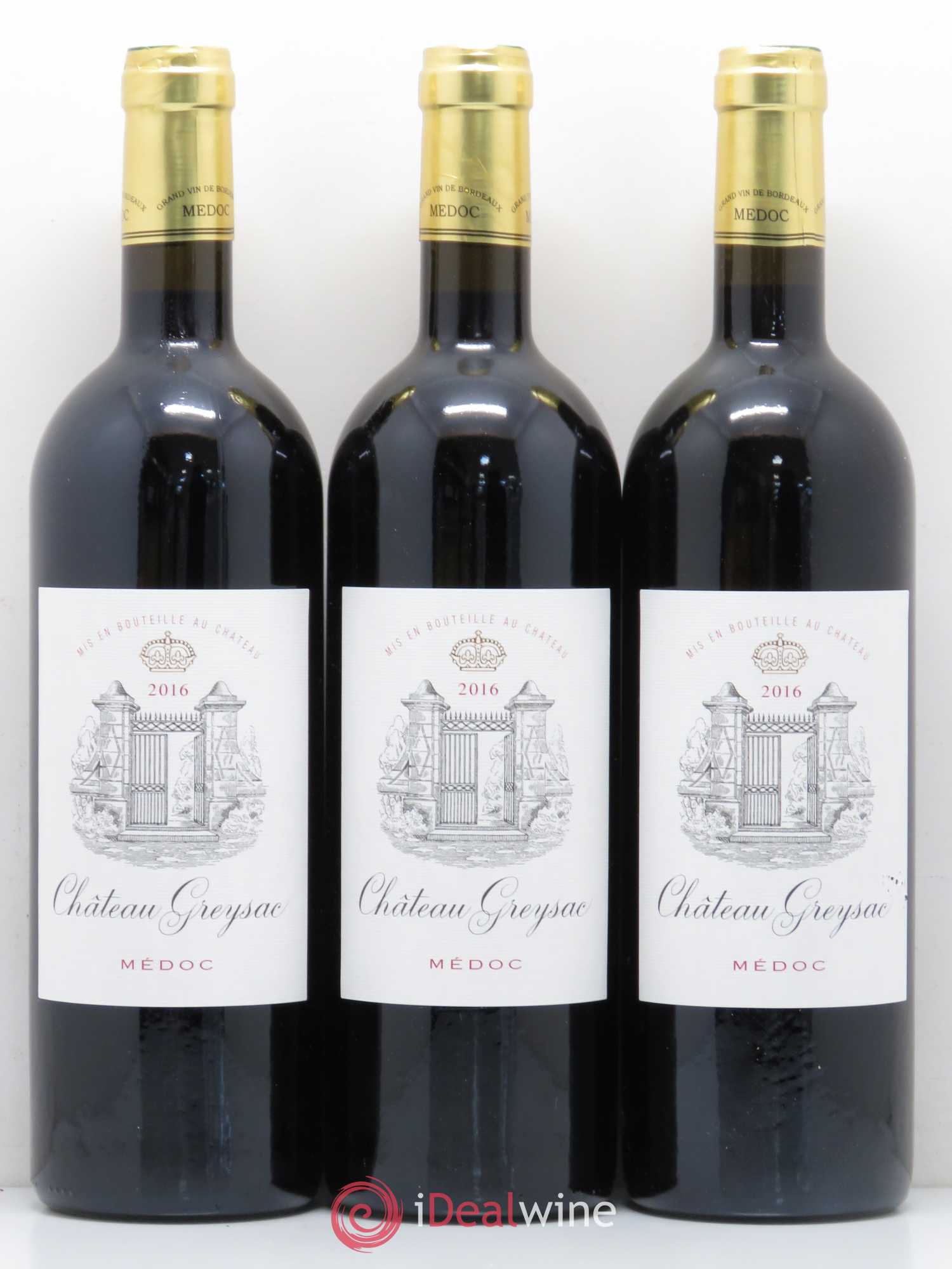 Château Greysac Cru Bourgeois (sans prix de réserve) 2016 - Lot de 6 bouteilles - 1