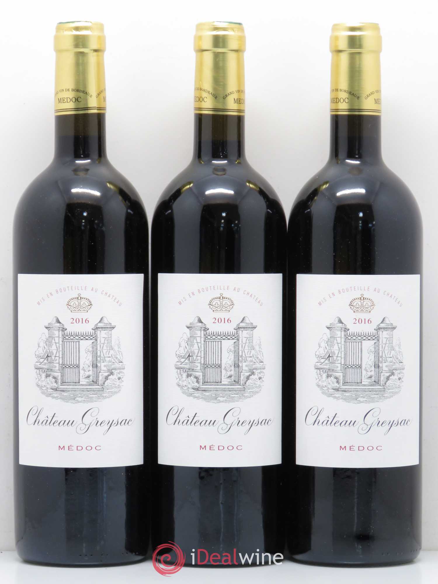 Château Greysac Cru Bourgeois (sans prix de réserve) 2016 - Lot de 6 bouteilles - 2