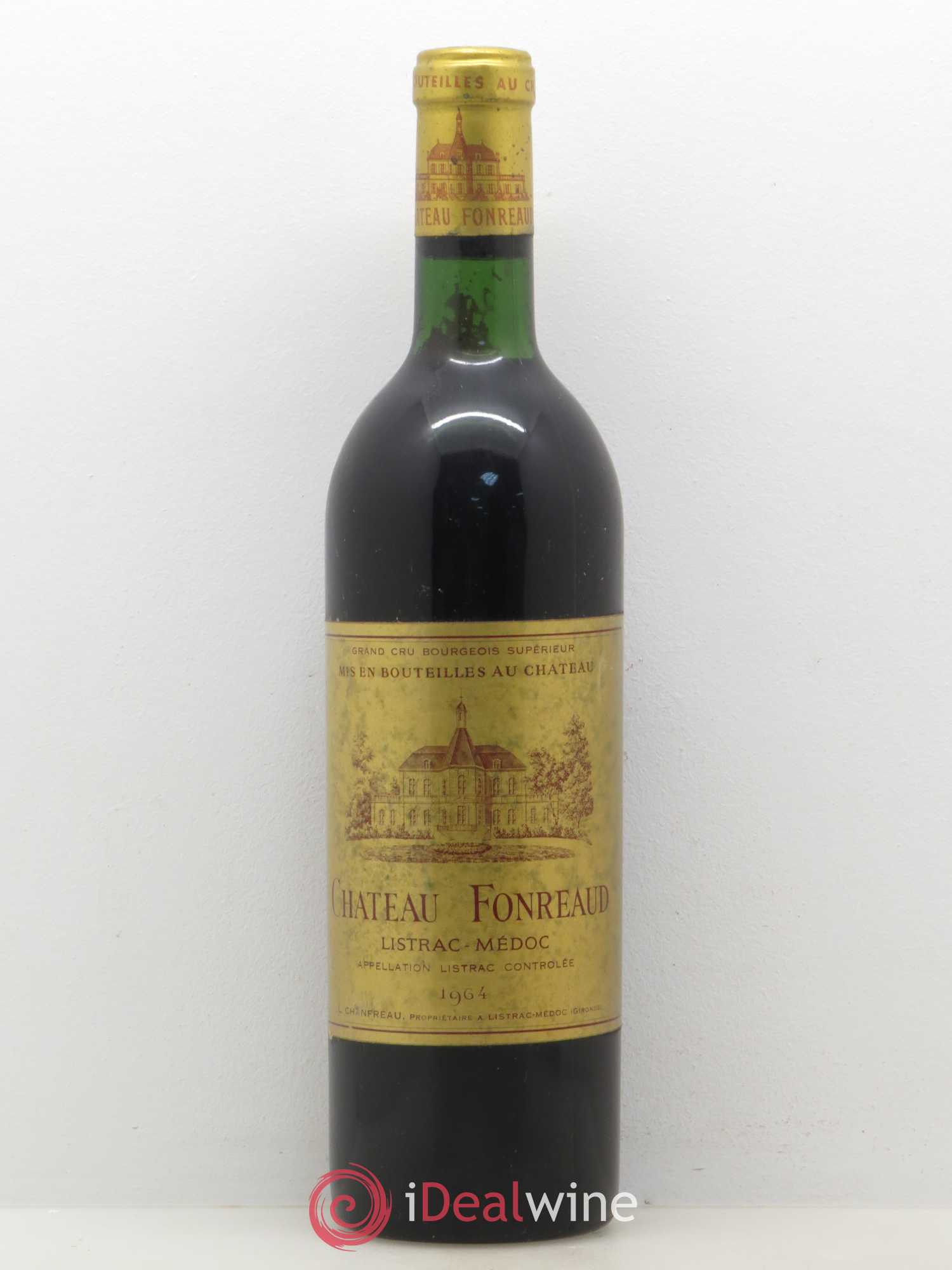 Château Fonréaud Cru Bourgeois 1964 - Lot de 1 bouteille - 0