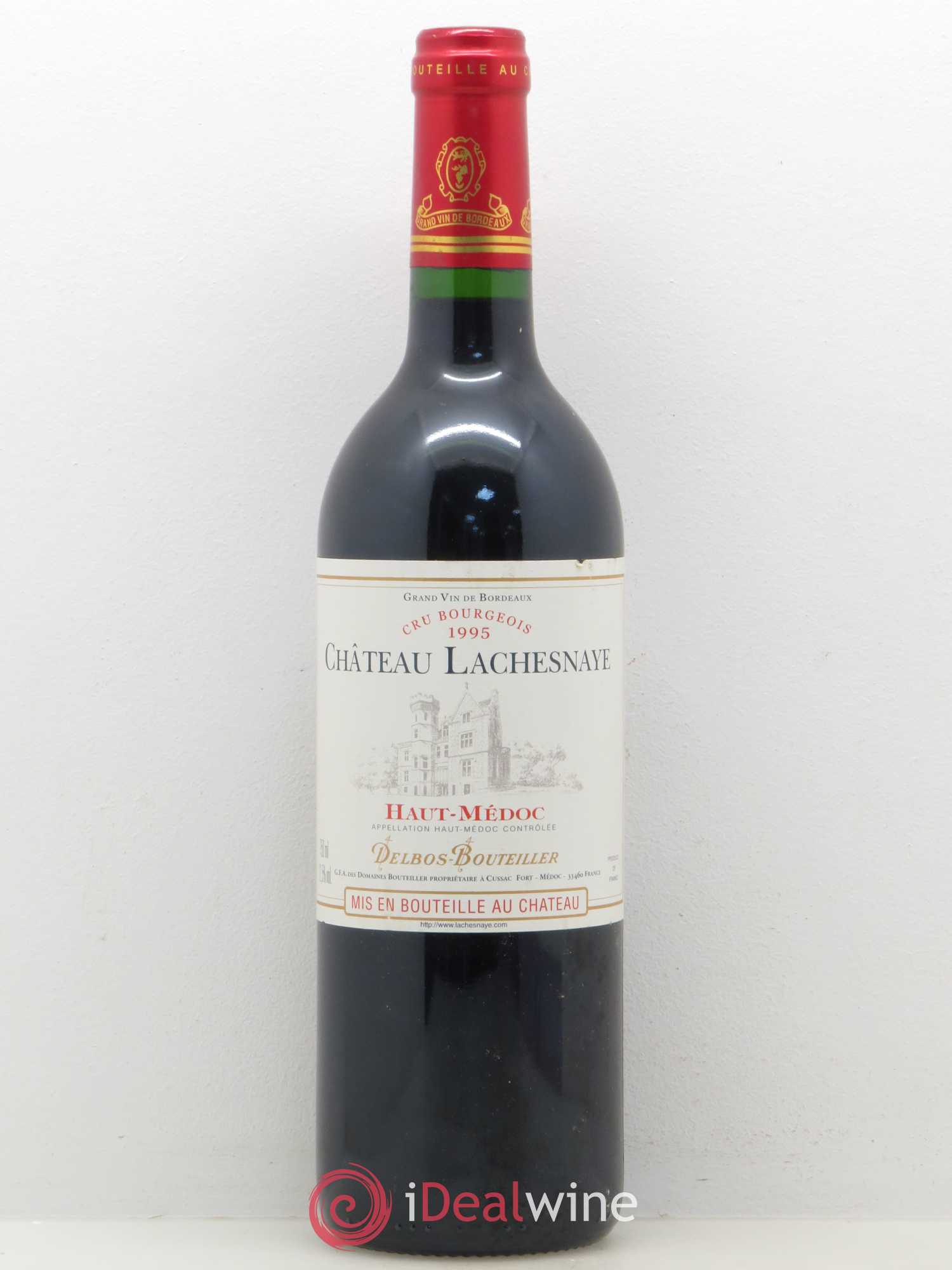 Château Lachesnaye Cru Bourgeois 1995 - Lot de 1 bouteille - 0