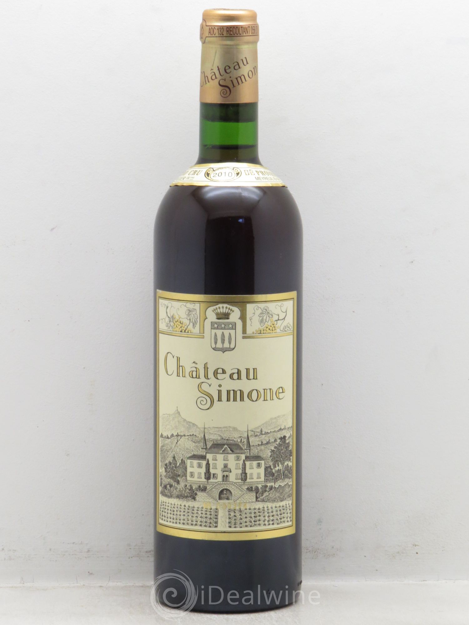 Palette Château Simone Famille Rougier (sans prix de réserve-no reserve) 2010 - Posten von 1 Flasche - 0